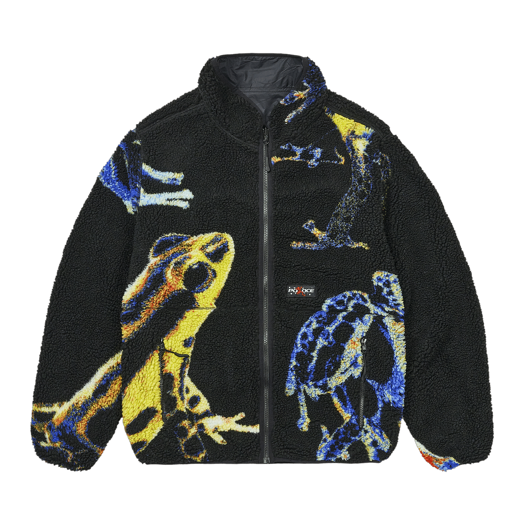 Palace Frogger Reversible Fleece 'Black'