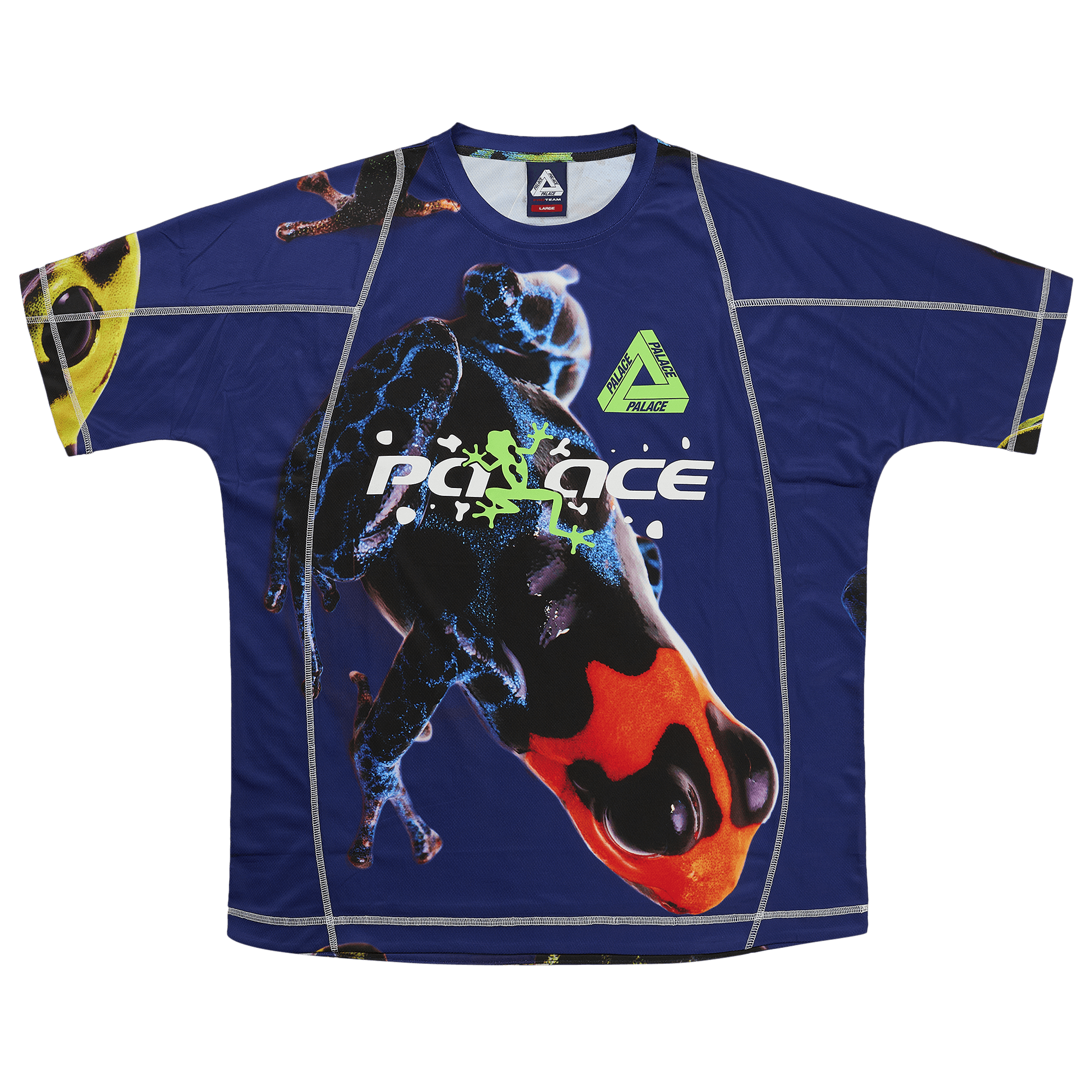 Palace Frogger Tech Jersey 'Blue Frog'