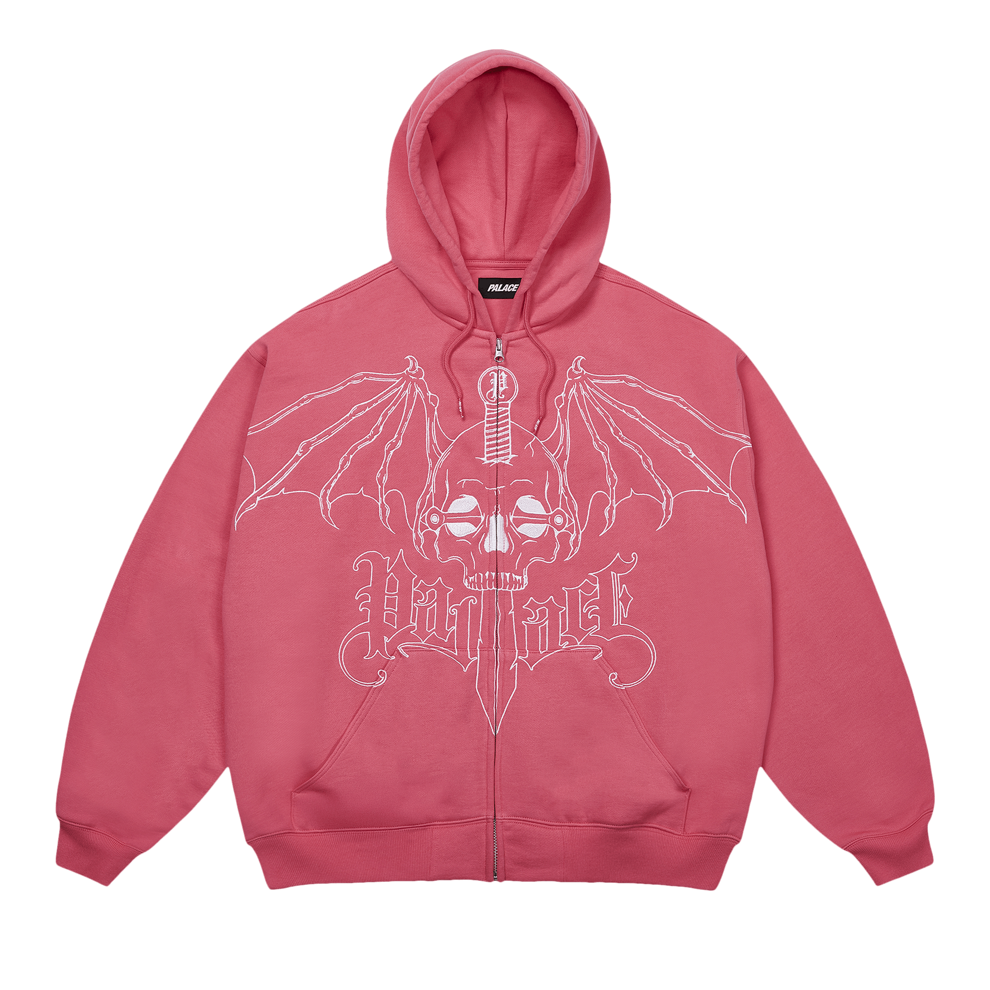 Palace Wingspan Triple Stitch Hood 'Posh Pink'
