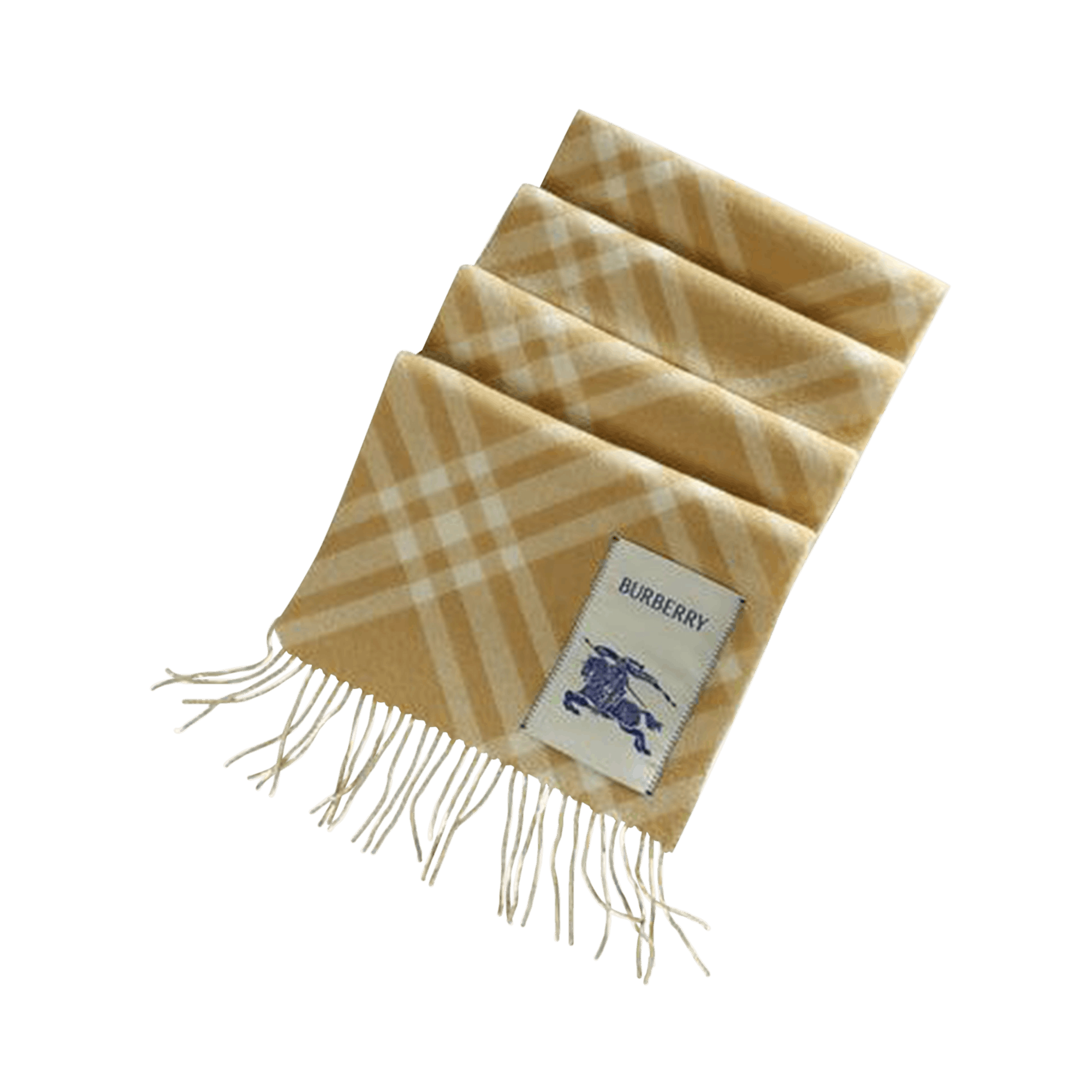 Burberry 168X30 Tbar Bias Scarf 'Sand'
