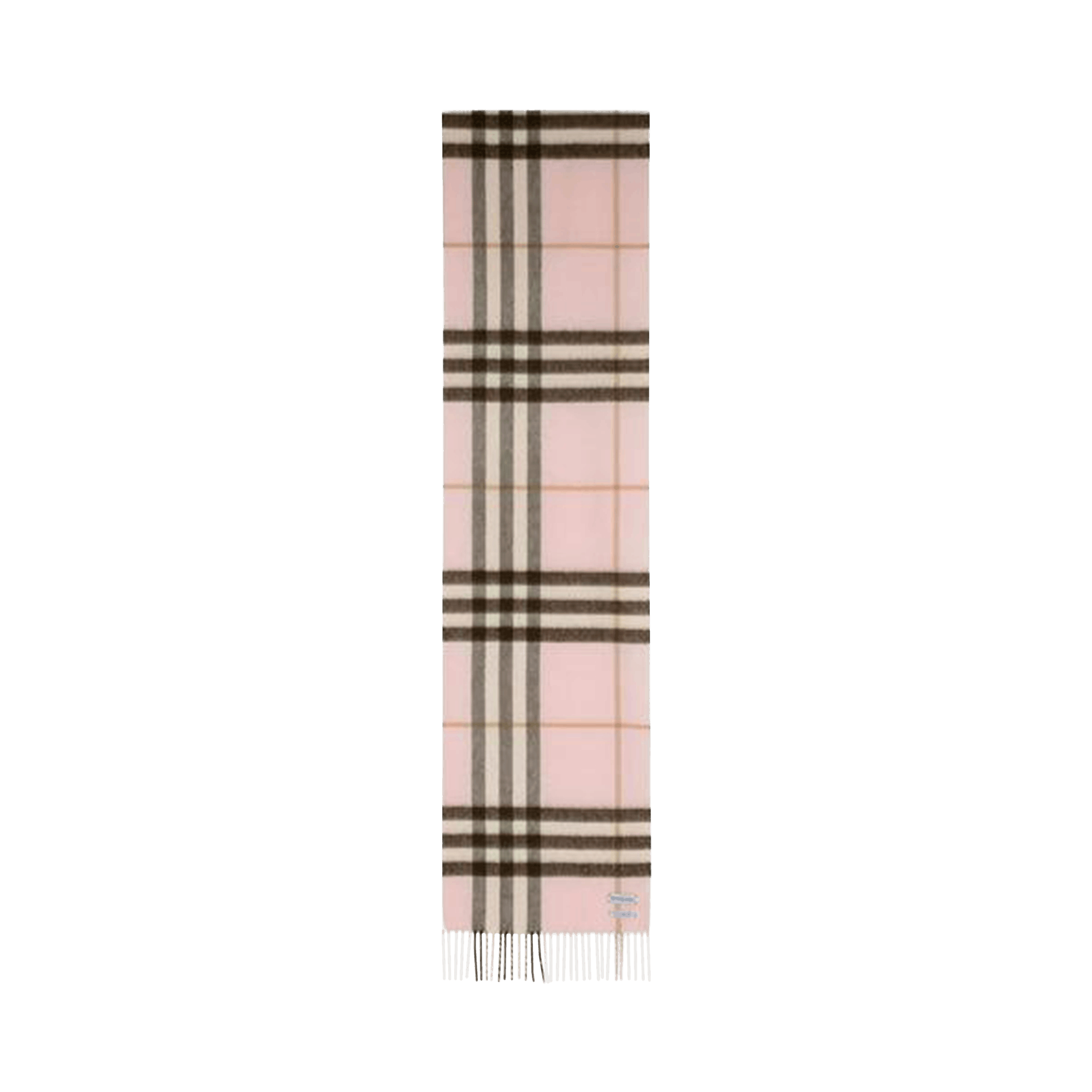 Burberry Washed Giant Check Scarf 'Bow Pink'