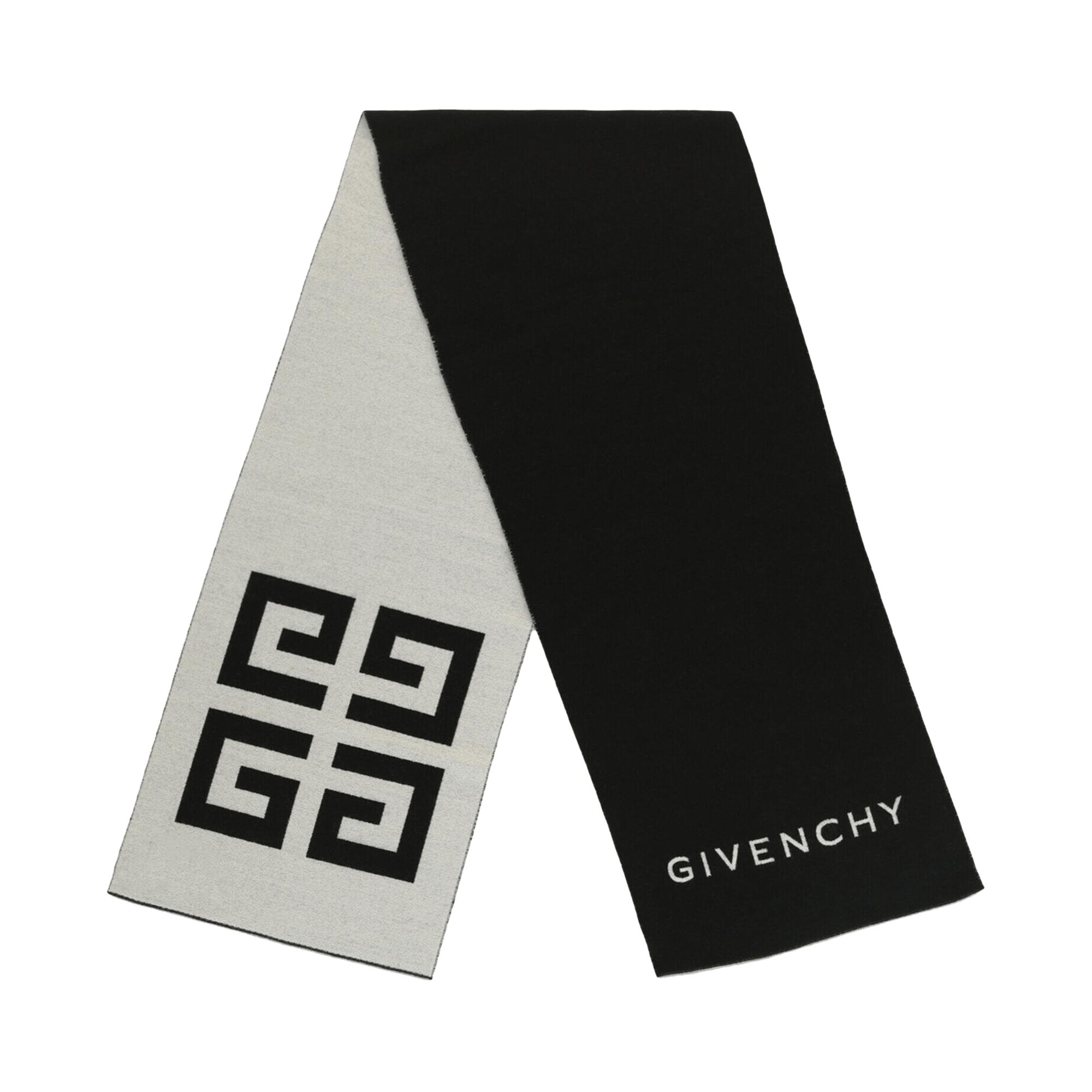 Givenchy Knit Double Face Beanie 'Navy Grey'