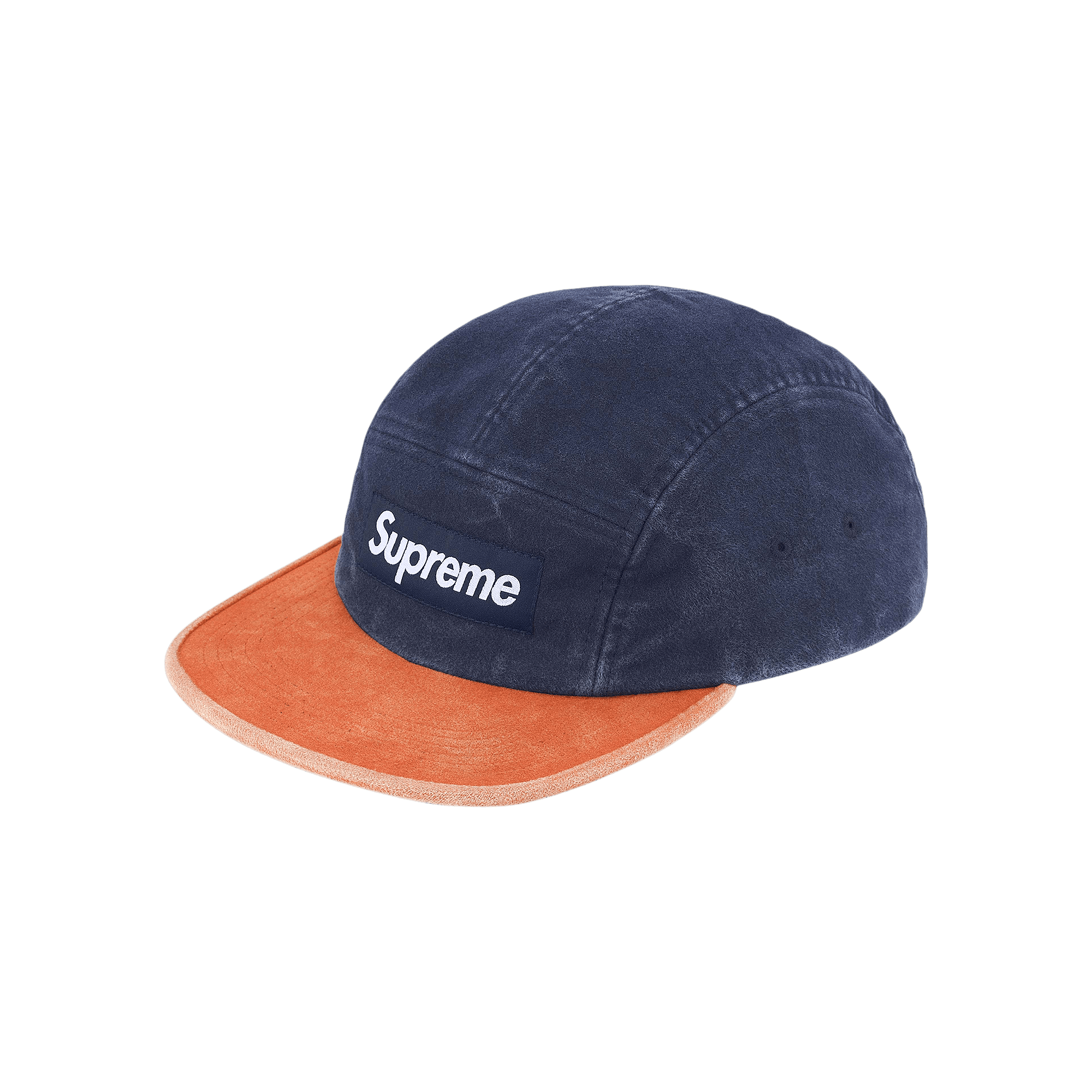 Supreme 2-Tone Moleskin Camp Cap 'Navy'