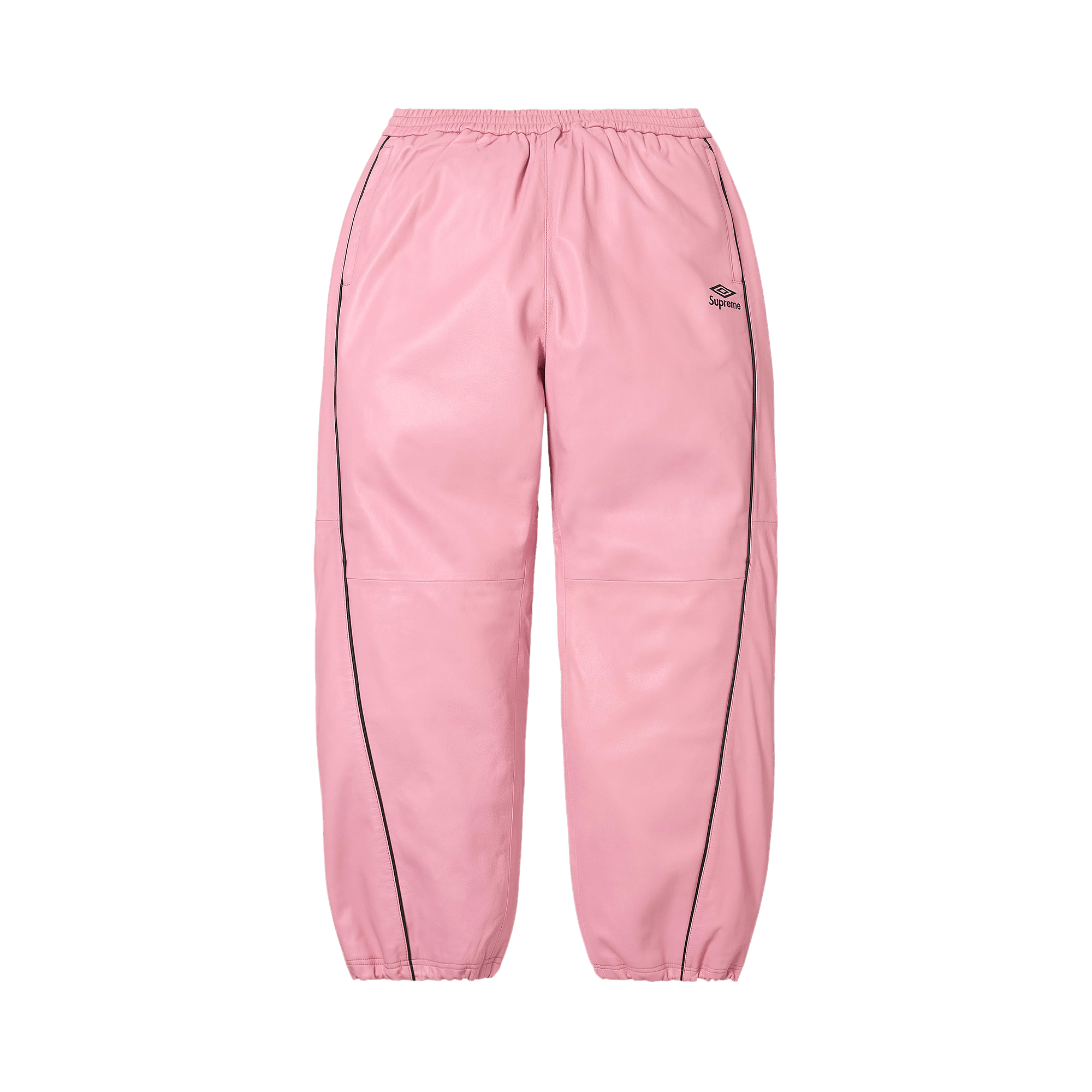 Supreme x Umbro Leather Track Pant 'Pink'