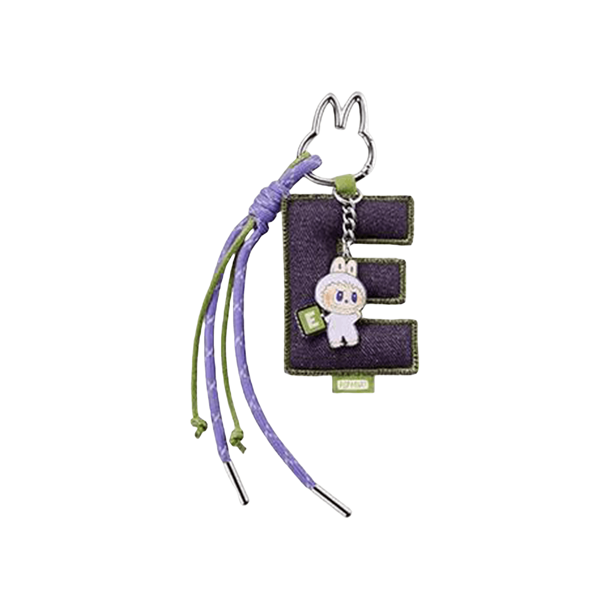 Pop Mart Labubu THE MONSTERS Pin for Love Series A-M Letter Pendant 'E'