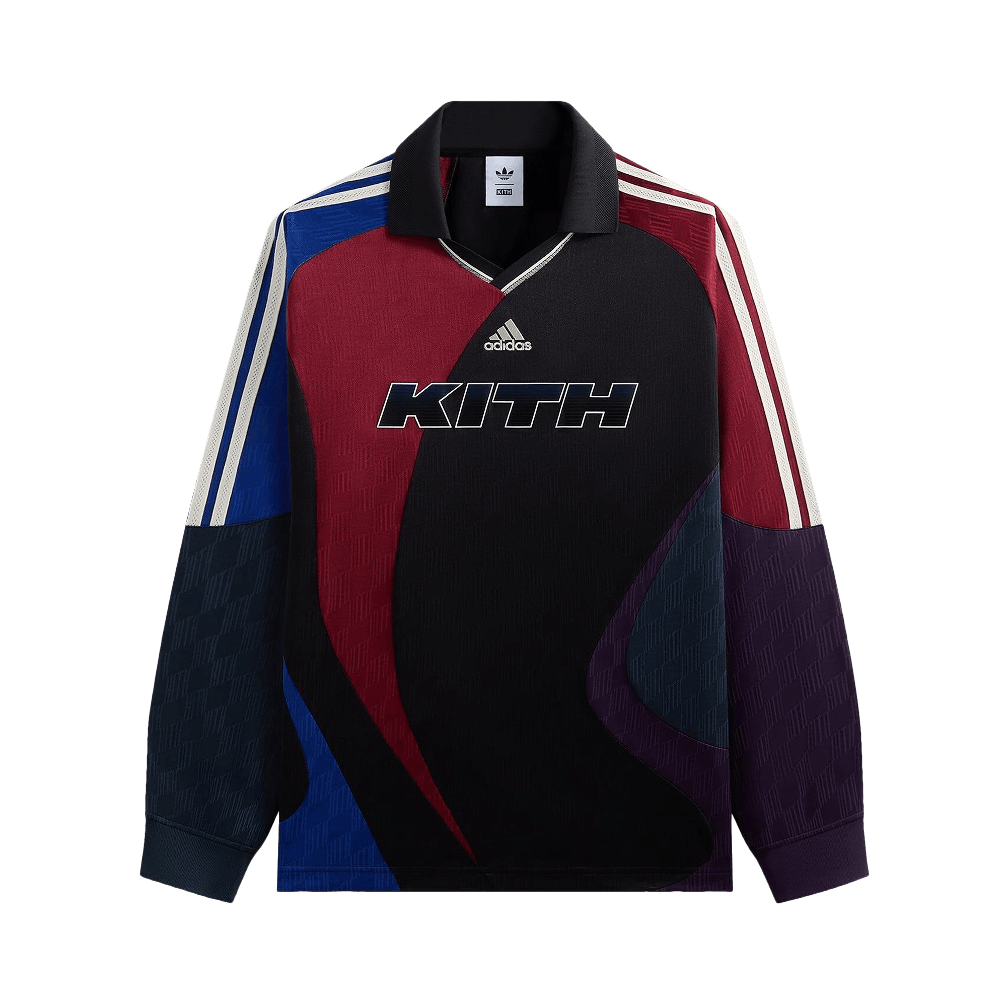 Kith For Adidas Football Long Sleeve Soccer Jersey 'Multicolor'