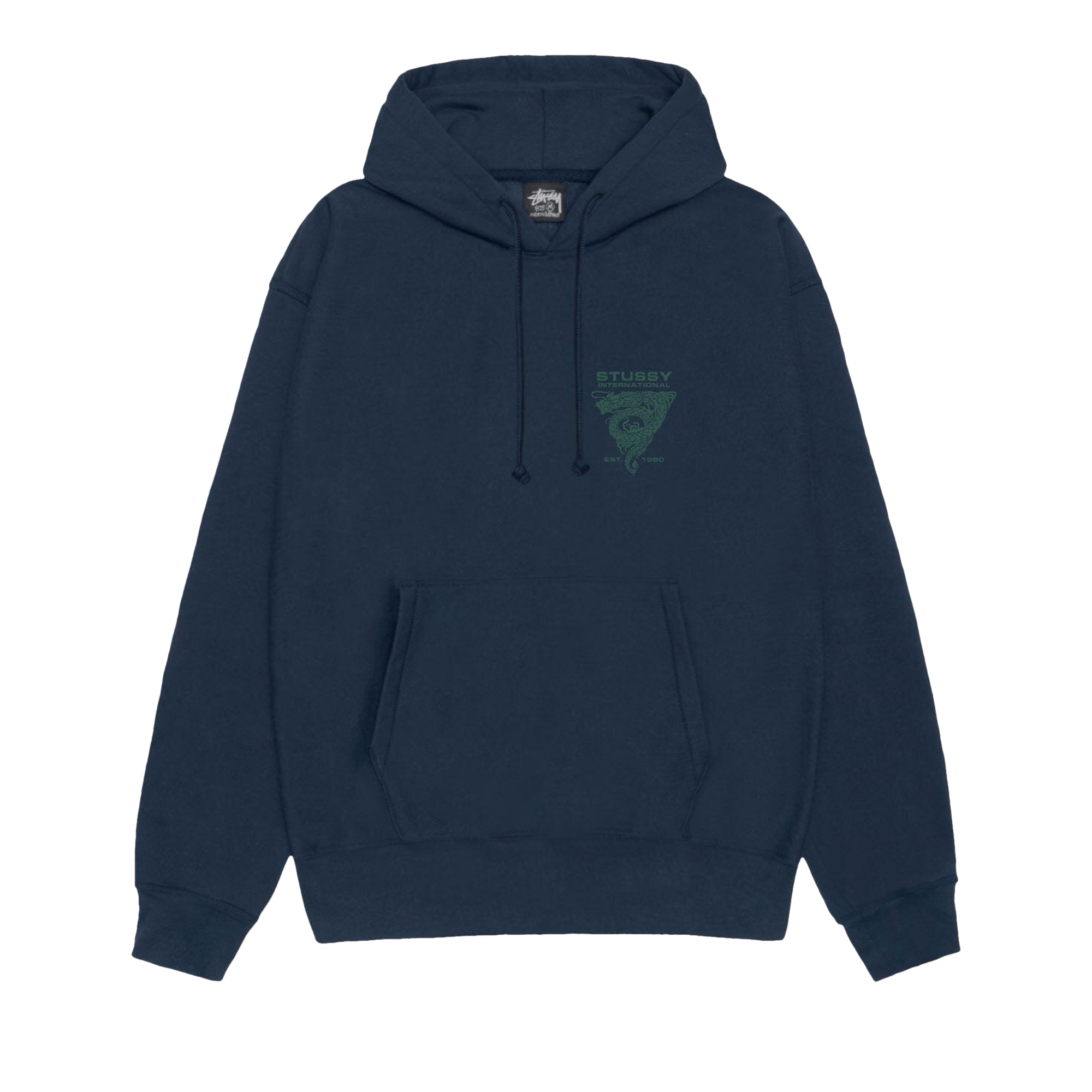 Stussy Dragon Hoodie 'Navy'