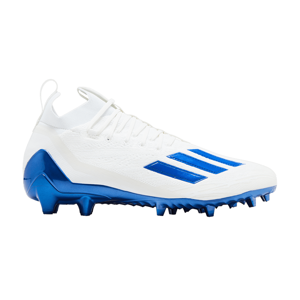 adidas Adizero Primeknit Cleats 'White Royal Blue'