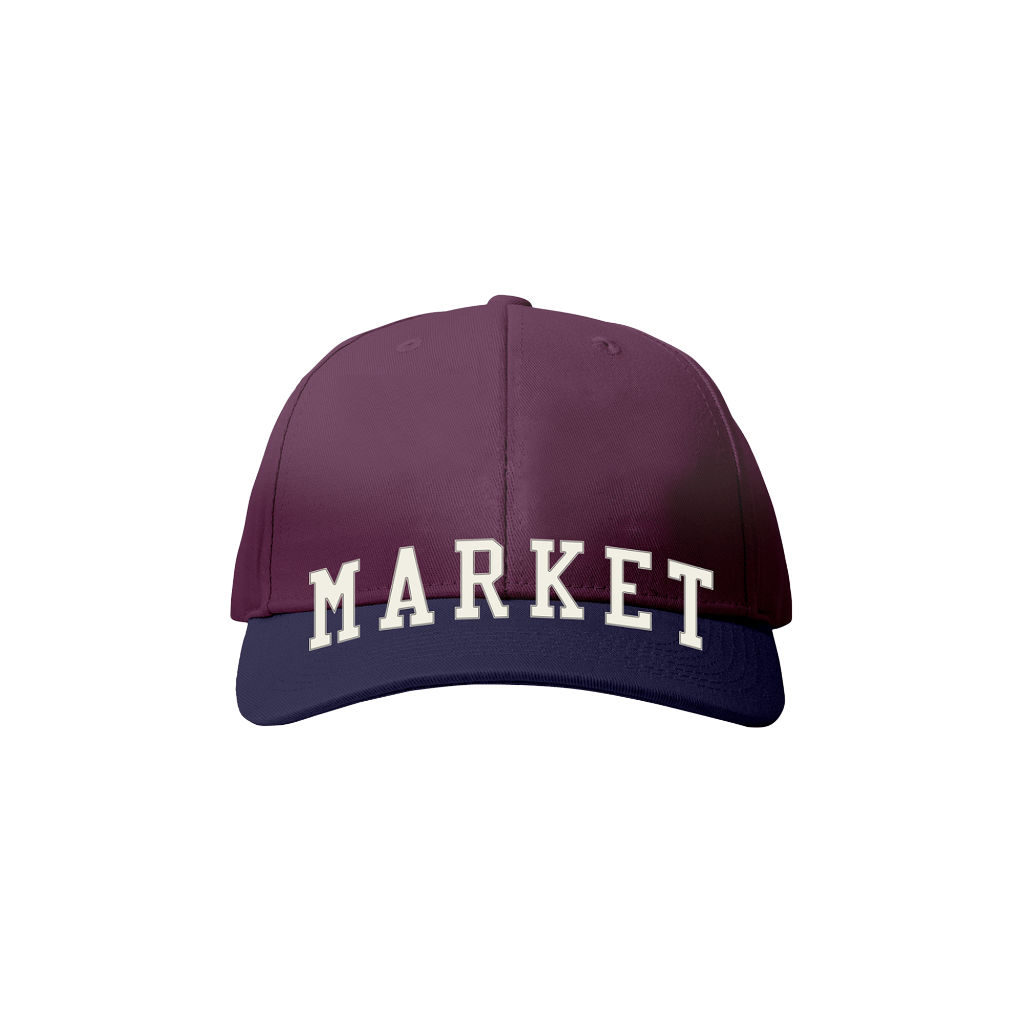 Market Vintage Arc 6-Panel Hat 'Wine Skipper Blue'