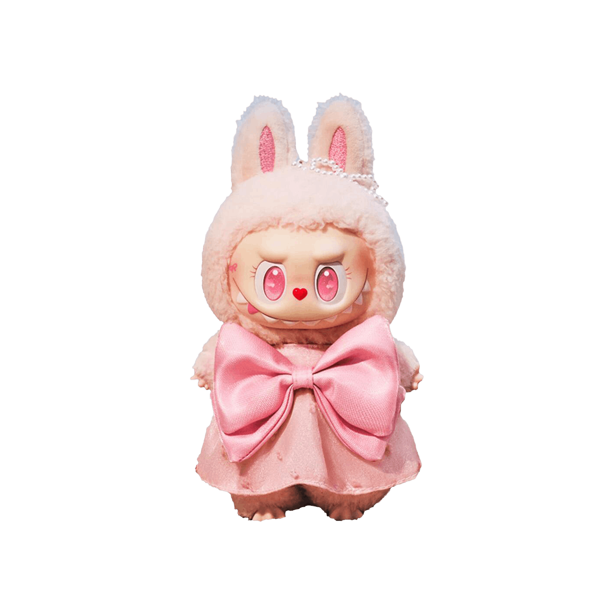 Pop Mart Labubu THE MONSTERS Mokoko Jumping into Summer Series Pop Land Exclusive Vinyl Plush Pendant 'Pink'