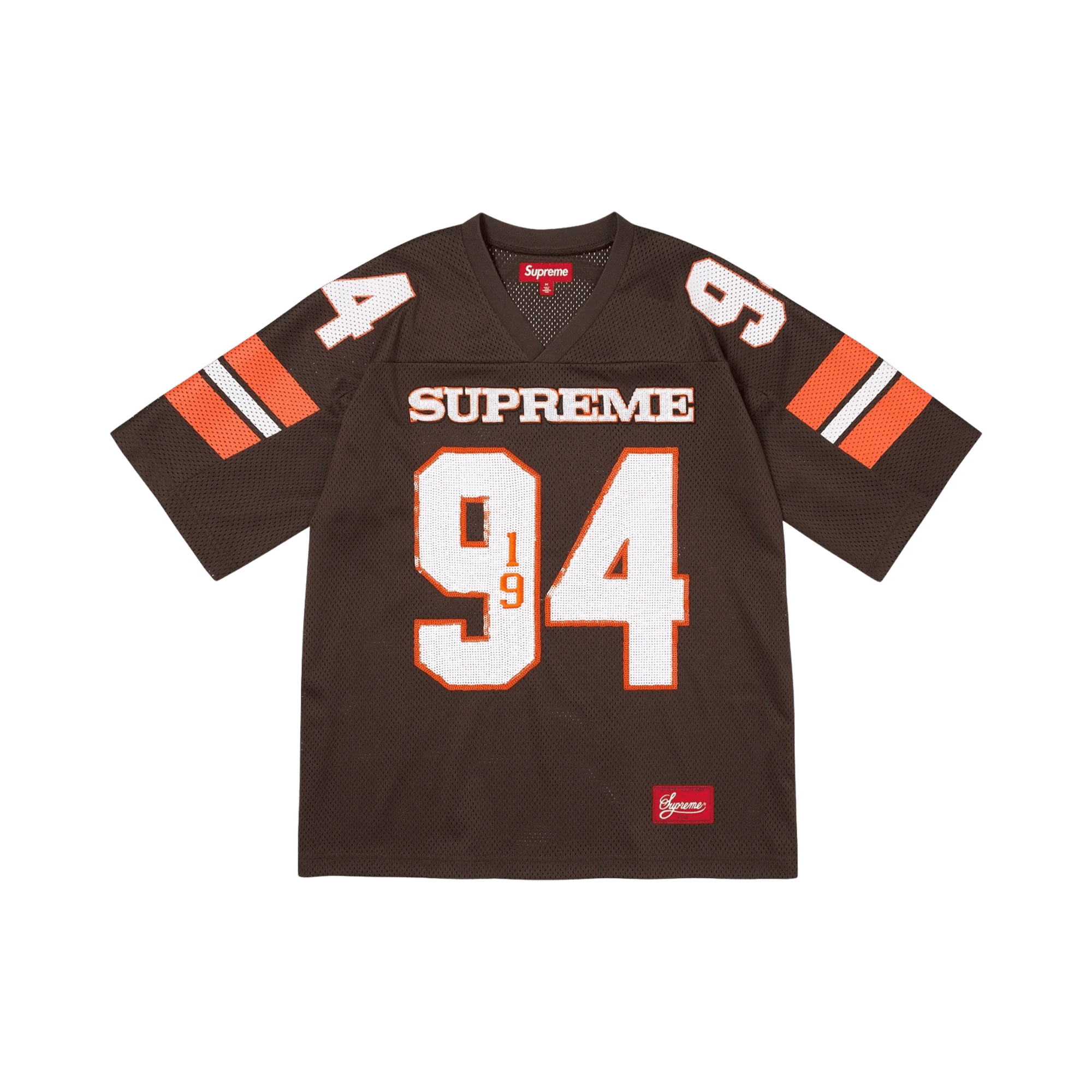 Supreme Sequin Football Jersey 'Brown'