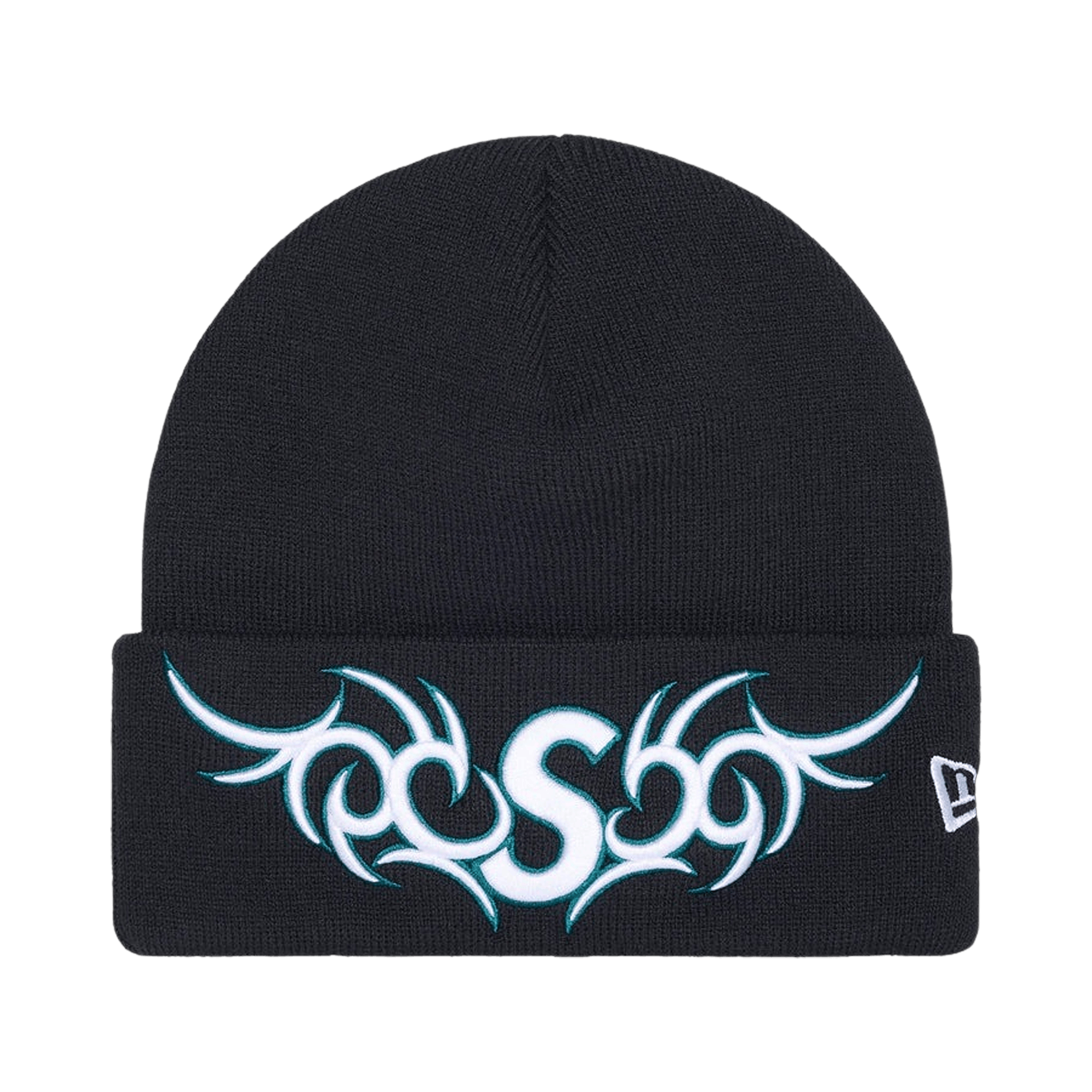 Supreme New Era Tribal S Logo Beanie 'Navy'