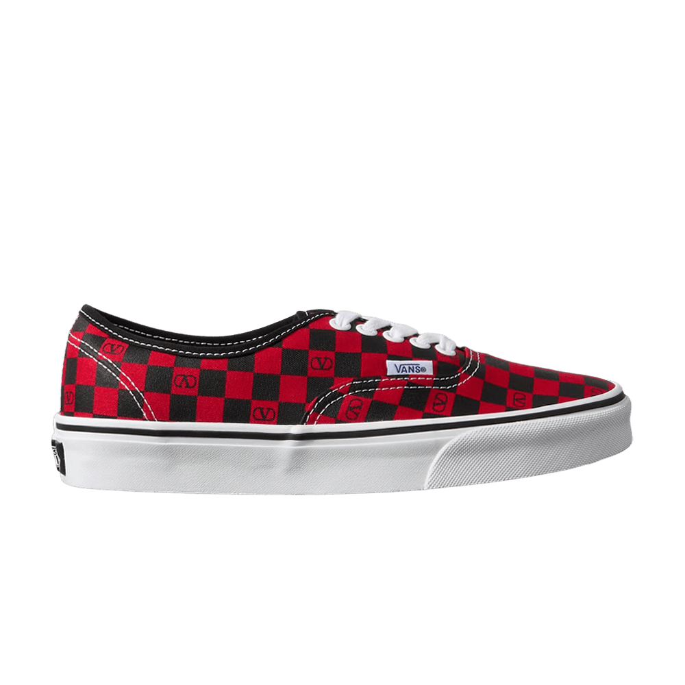 Valentino Garavani x Vans Authentic Checkerboard 'Red'