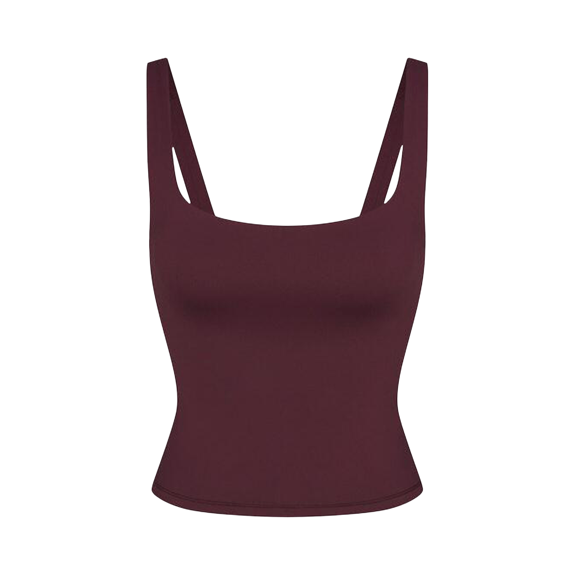 NikeSKIMS Matte Square Neck Tank 'Currant'