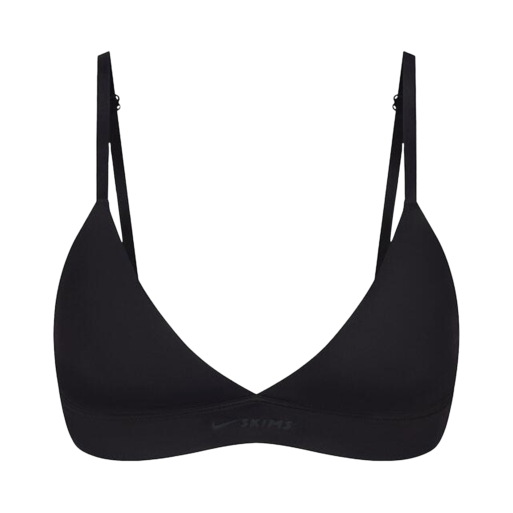 NikeSKIMS Shine Triangle Bra 'Obsidian'