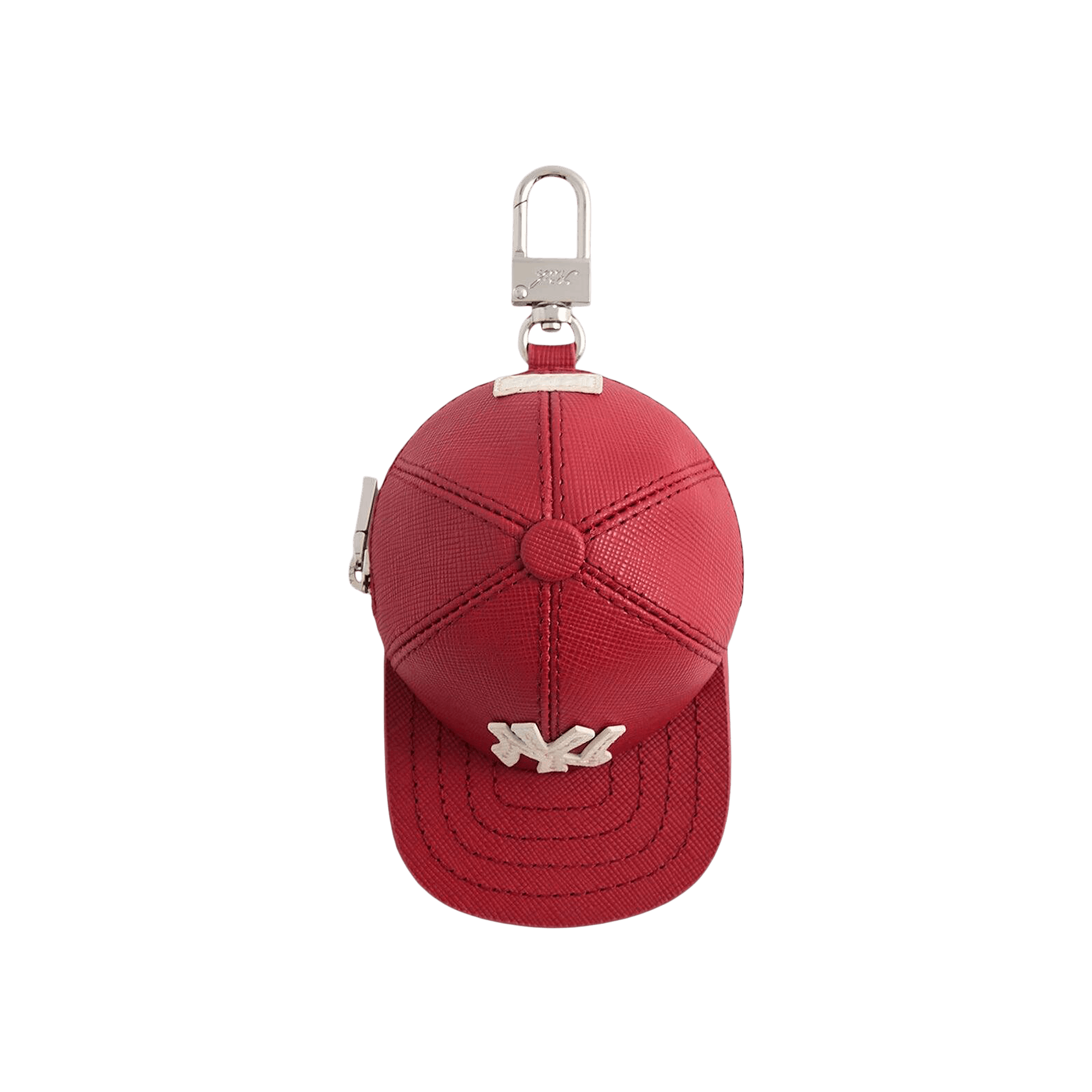 Kith For The New York Yankees Baseball Cap Leather Pouch 'Fame'