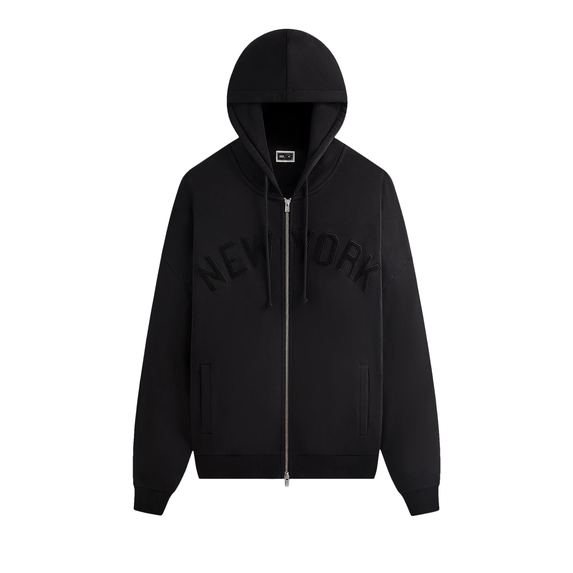 Kith For The New York Yankees Braxton Full Zip Hoodie 'Black'