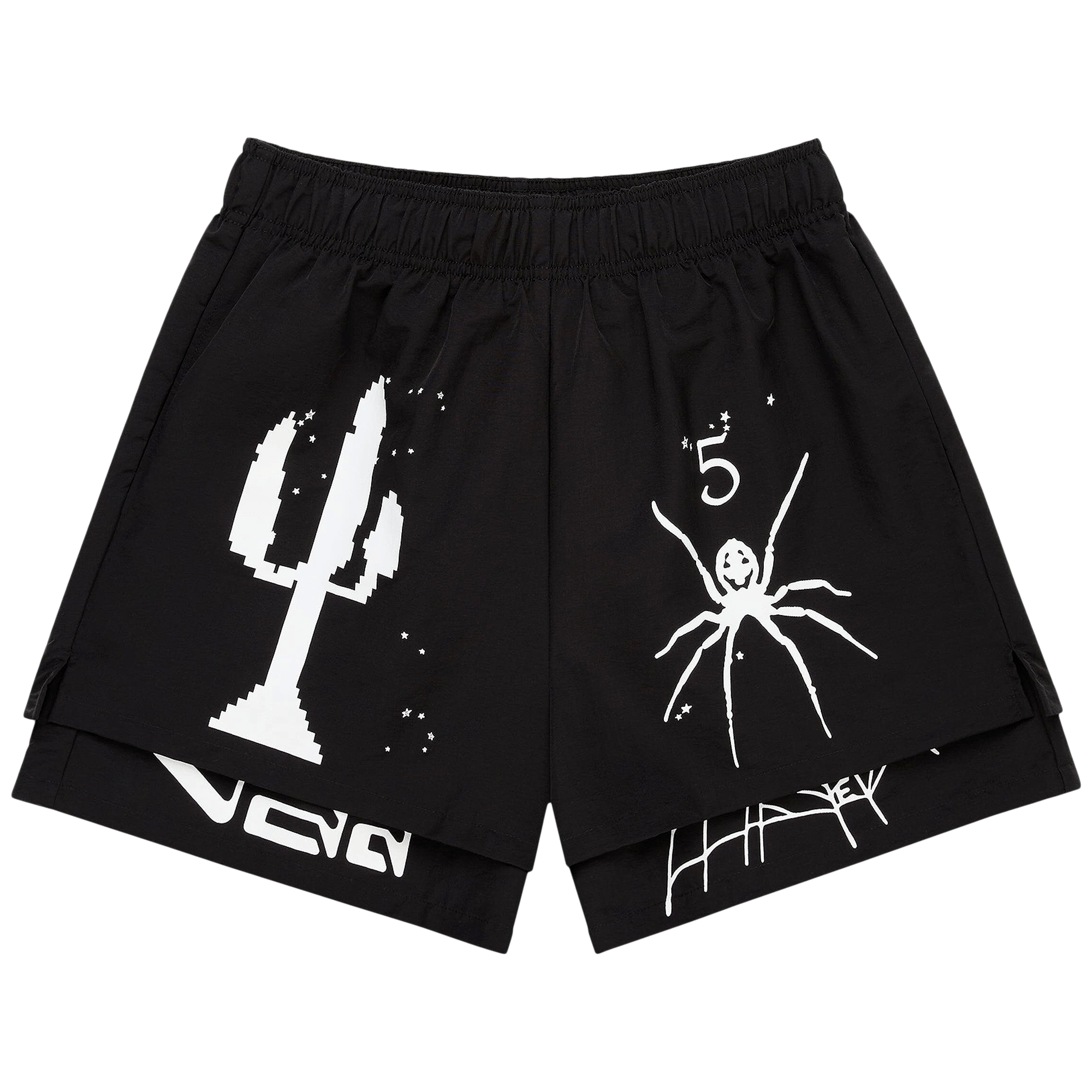 Sp5der VAA Double Layer Short 'Black'