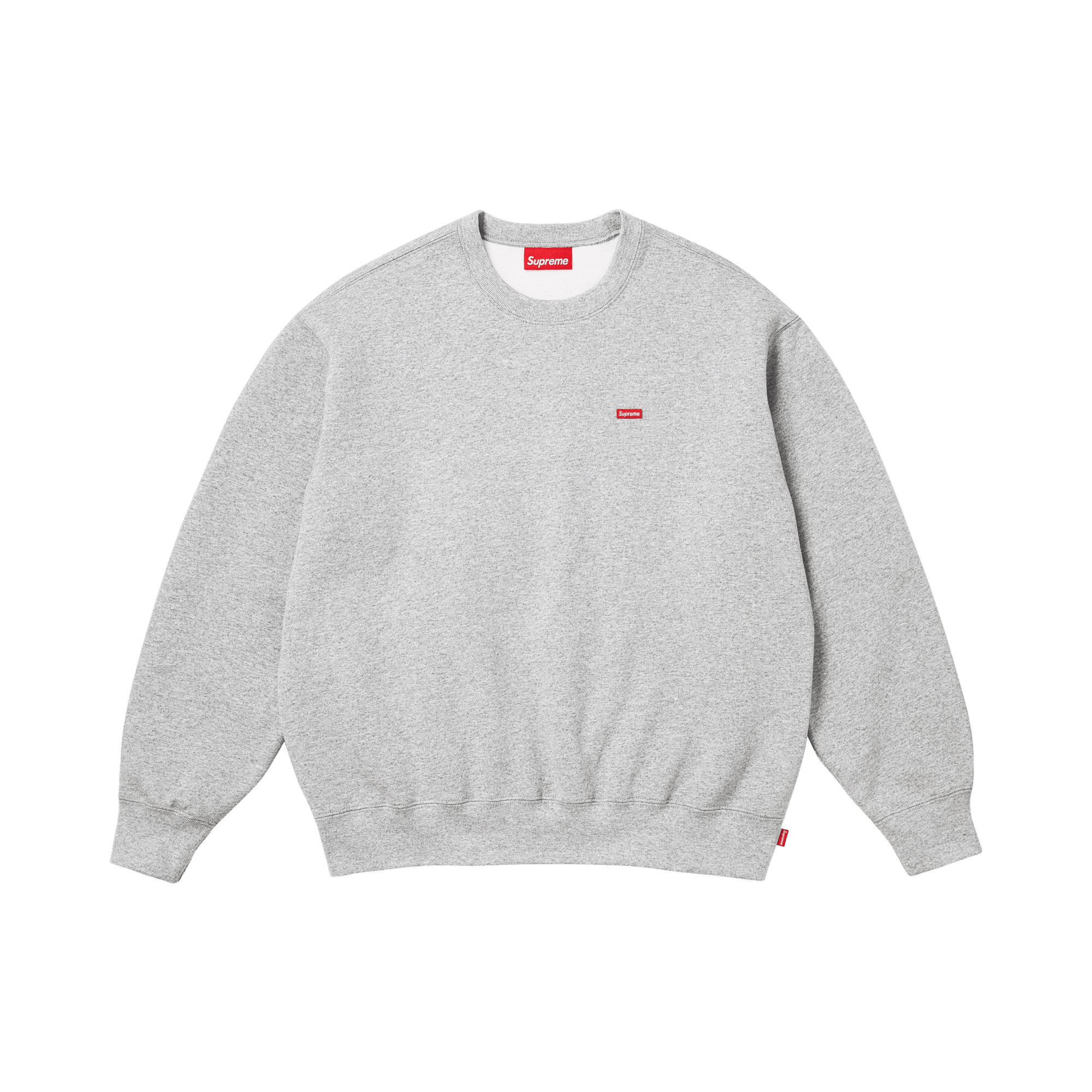 Supreme Small Box Crewneck 'Heather Grey'