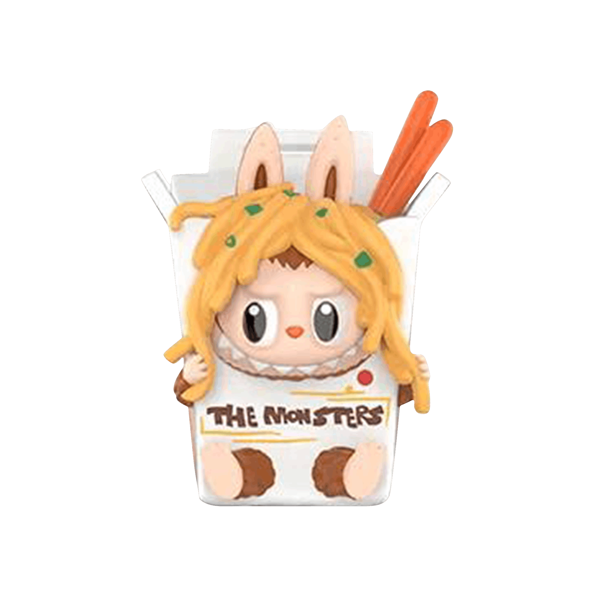 Pop Mart Labubu THE MONSTERS Wacky Mart Series Figure 'Chow Mein'