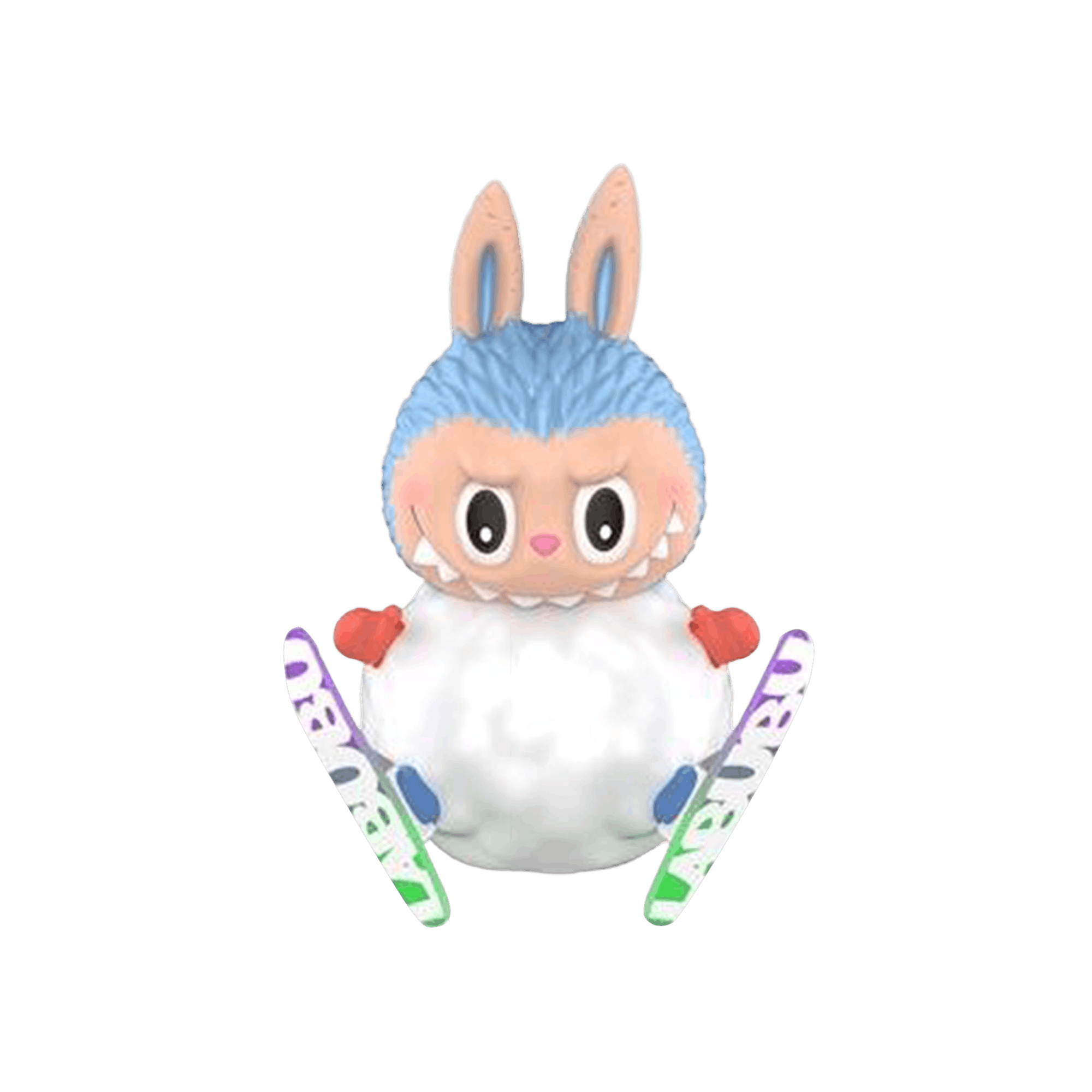 Pop Mart Labubu THE MONSTERS Camping Series Figure 'Skiing' (Secret Edition)