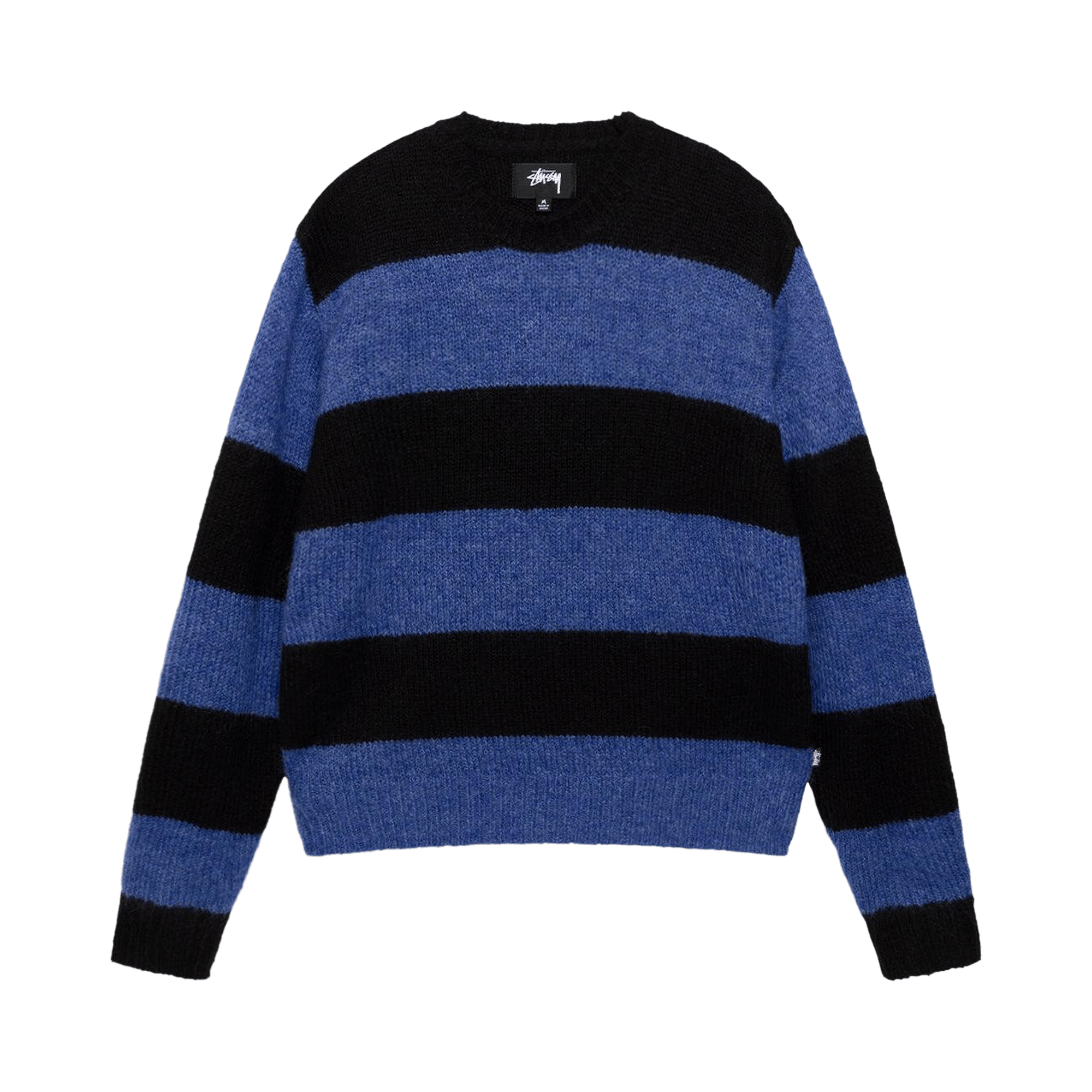 Stussy Big Stripe Crew 'Blue'
