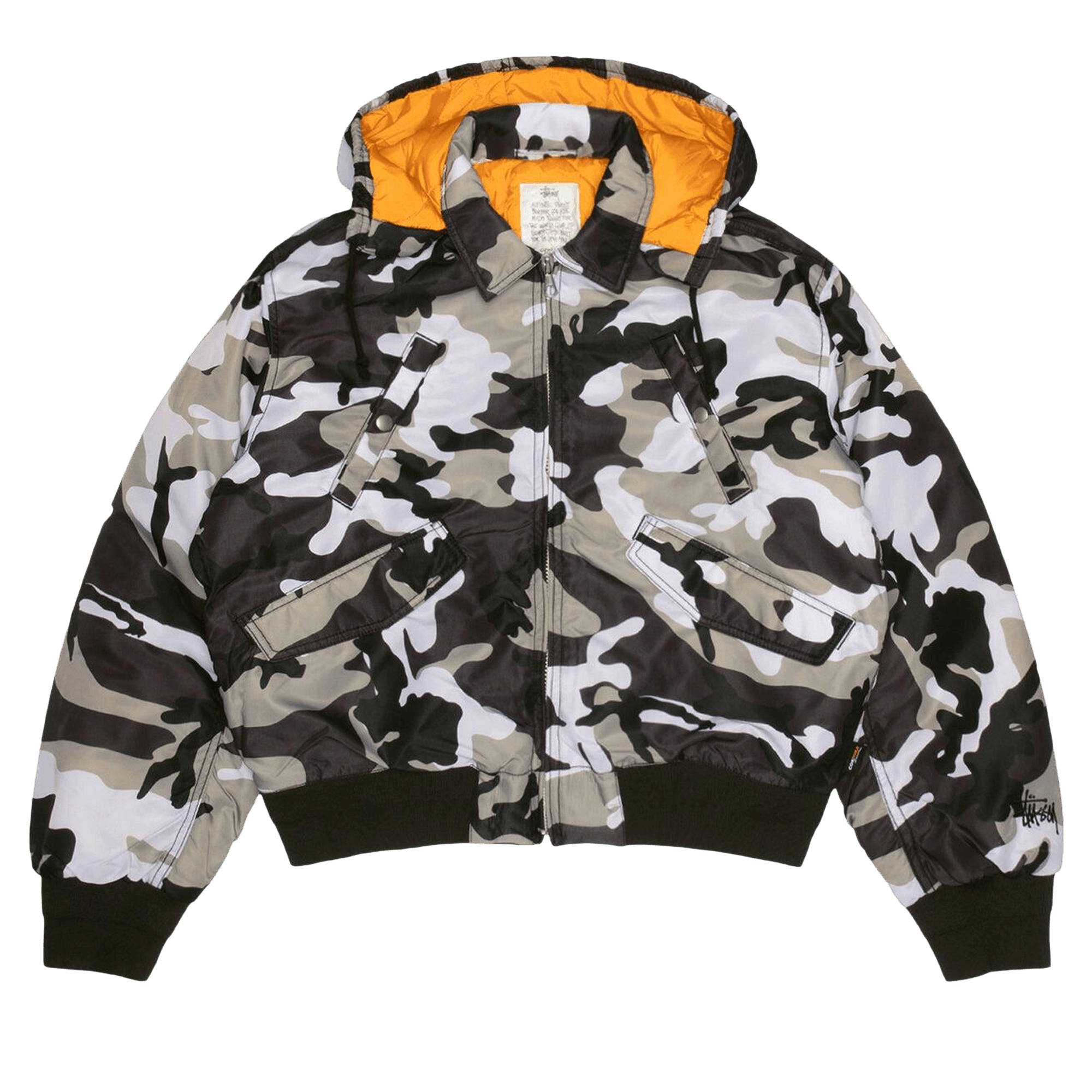Stussy Flight Bomber 'Snow Camo'
