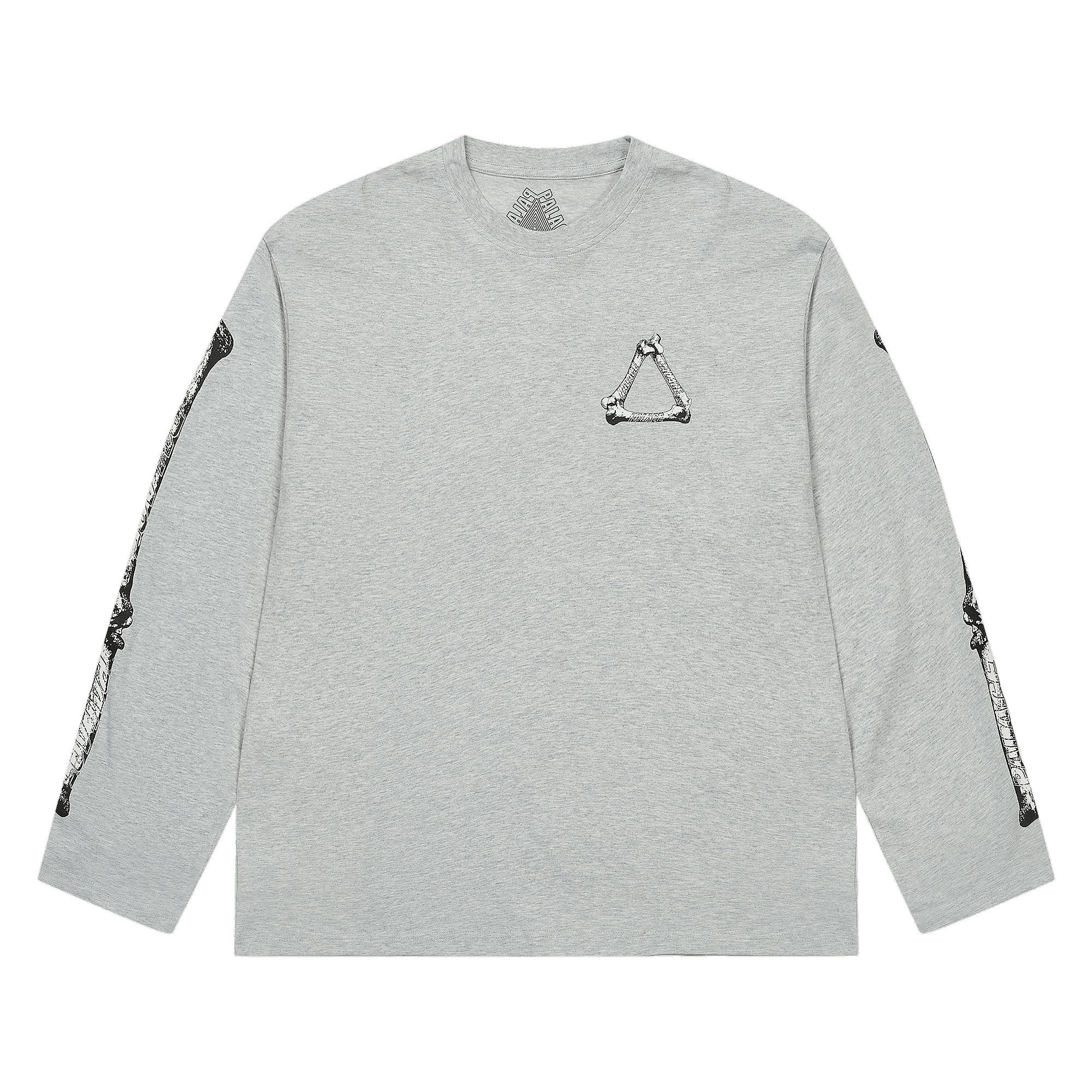 Palace Tri-Bone Long-Sleeve 'Grey Marl'
