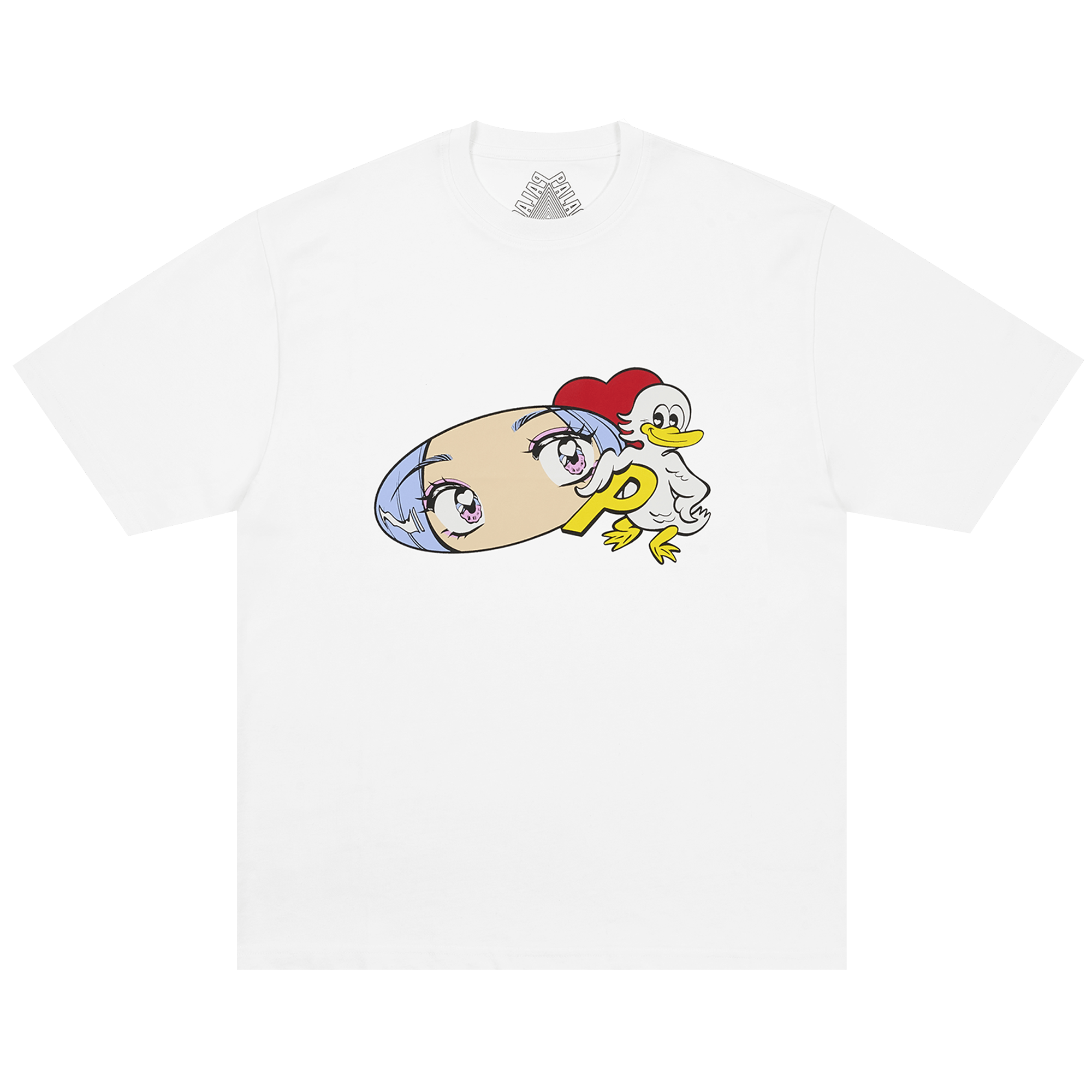Palace Rear View T-Shirt 'White'