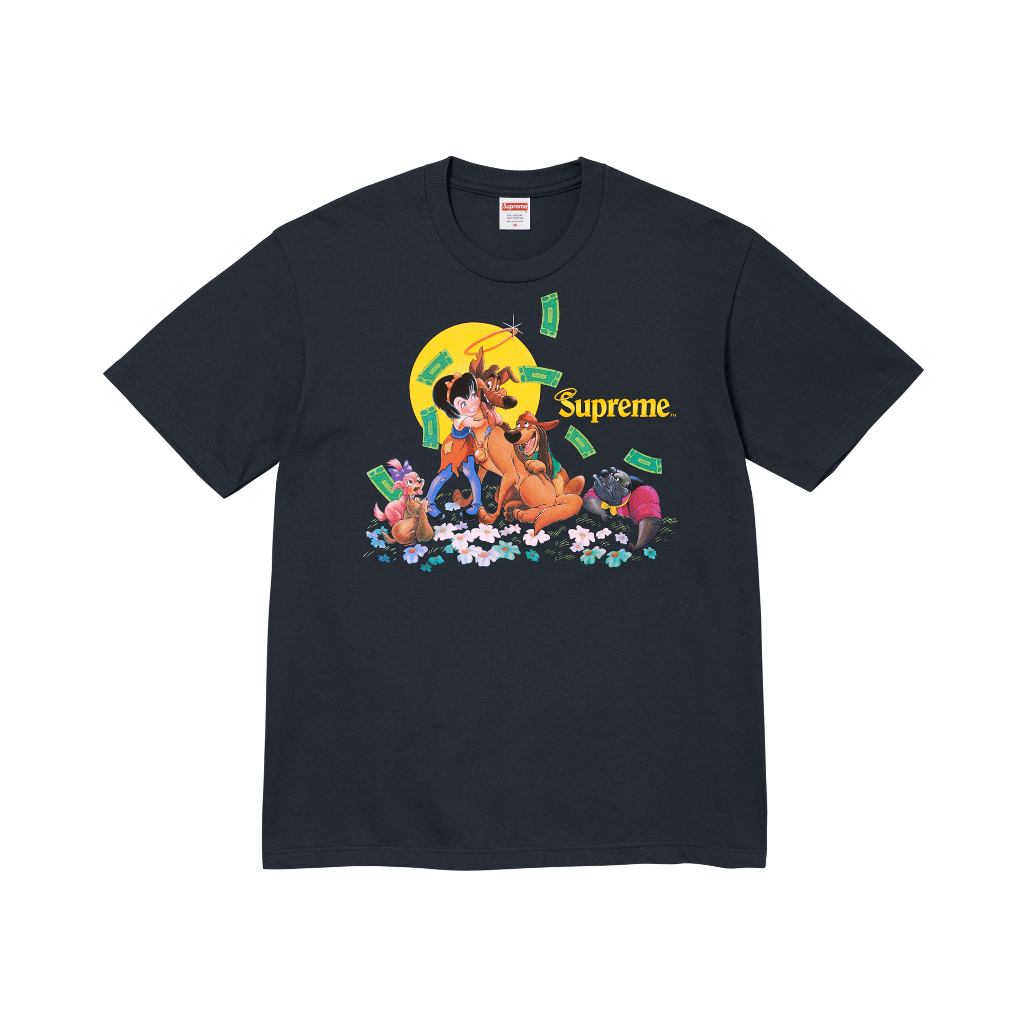 Supreme All Dogs Go To Heaven Tee 'Navy'