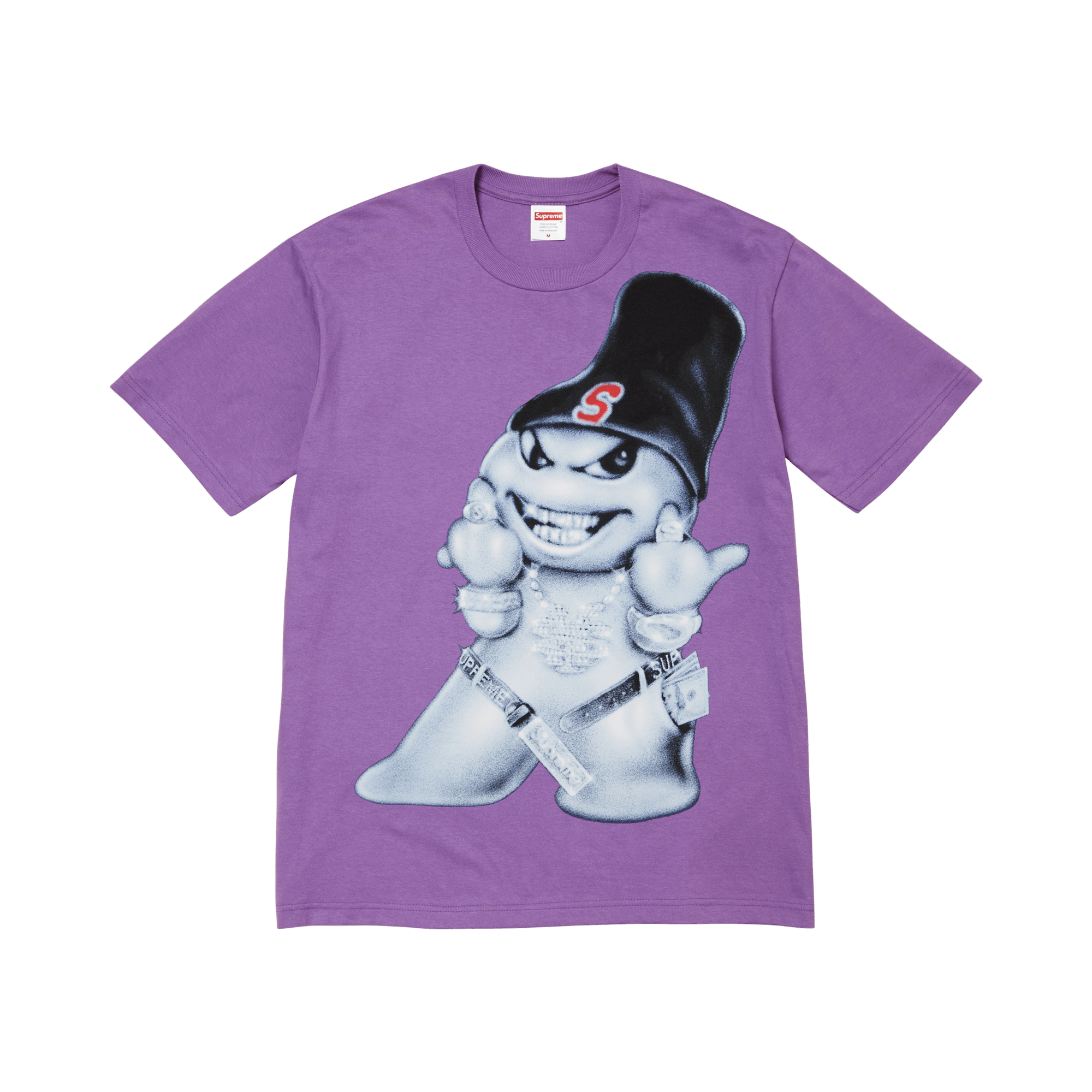 Supreme Snowman Tee 'Purple'