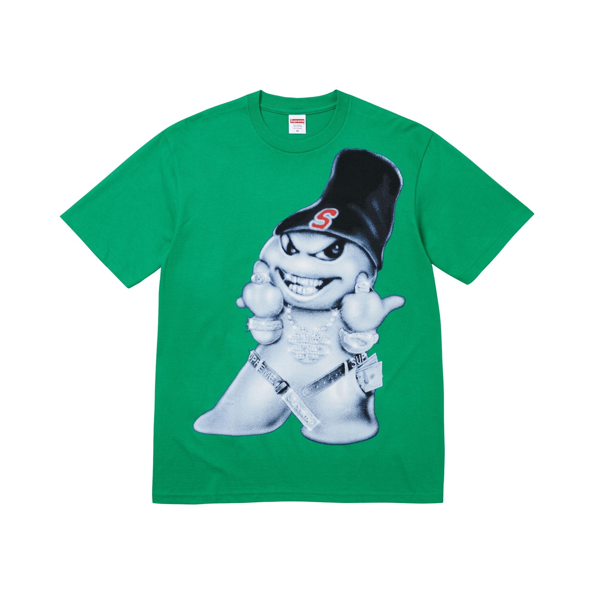 Supreme Snowman Tee 'Green'
