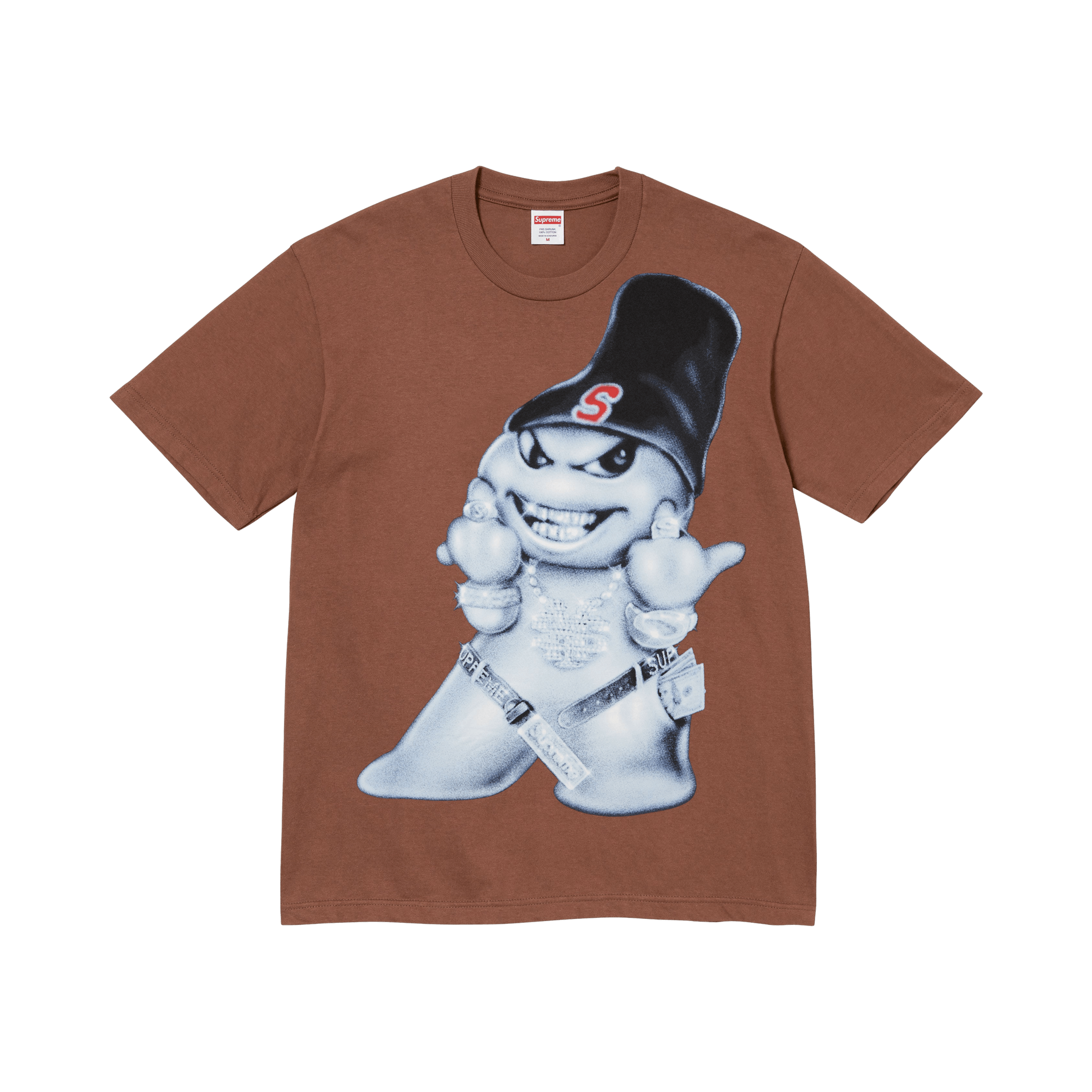 Supreme Snowman Tee 'Brown'