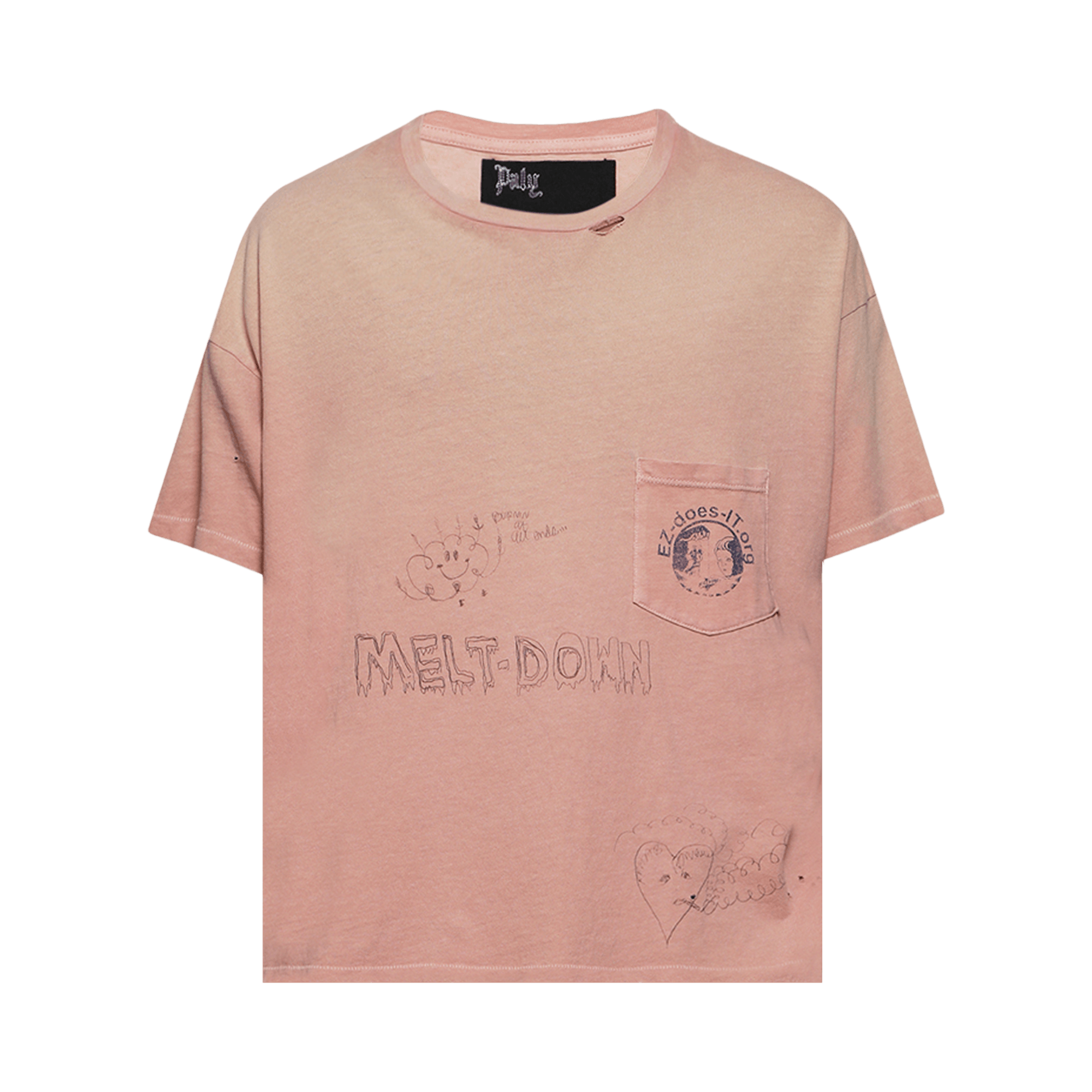 Buy Paly Hollywood Satan's Sandbox Tee 'Vintage Black