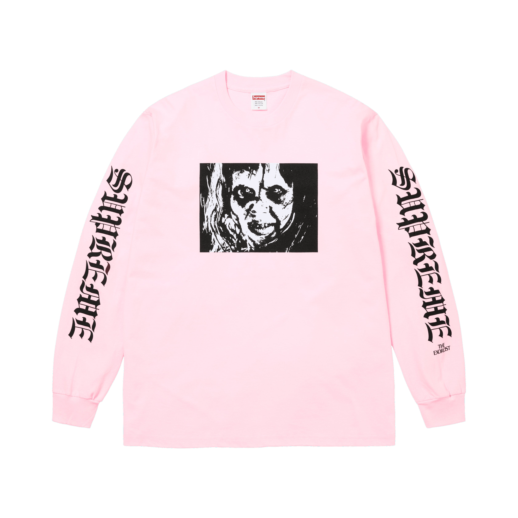 Supreme x The Exorcist Mother Long-Sleeve Tee 'Light Pink'