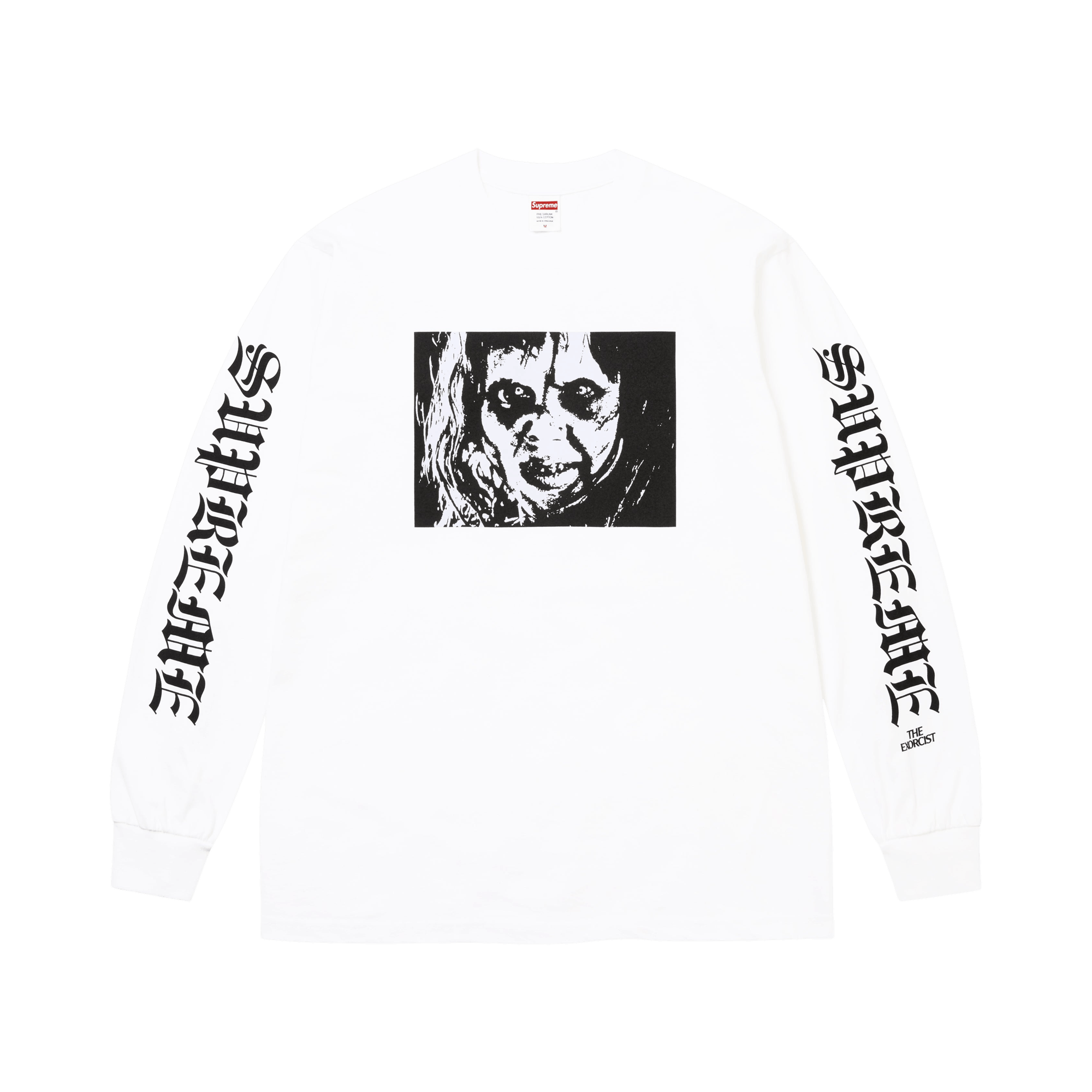Supreme x The Exorcist Mother Long-Sleeve Tee 'White'