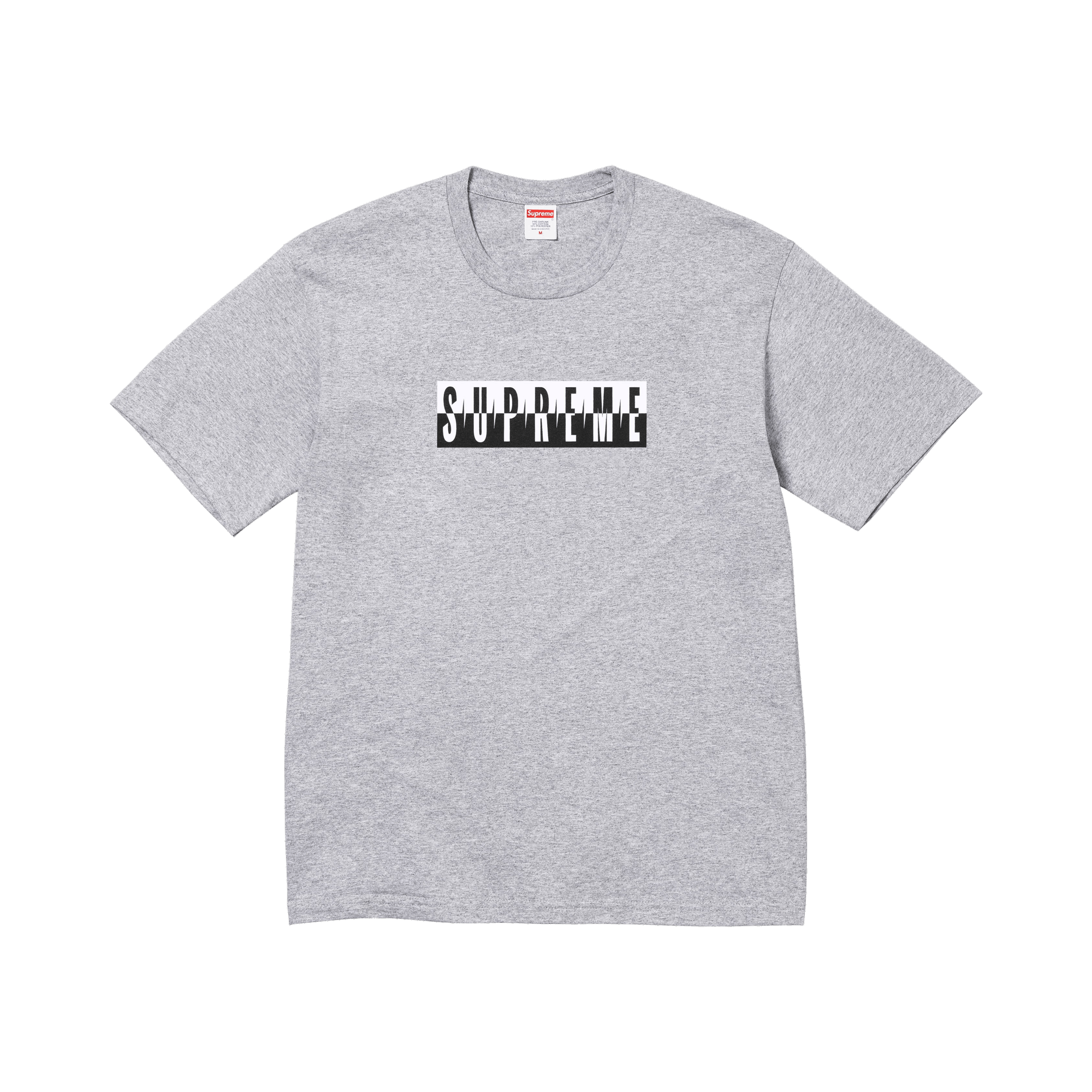 Supreme Split Tee 'Heather Grey'