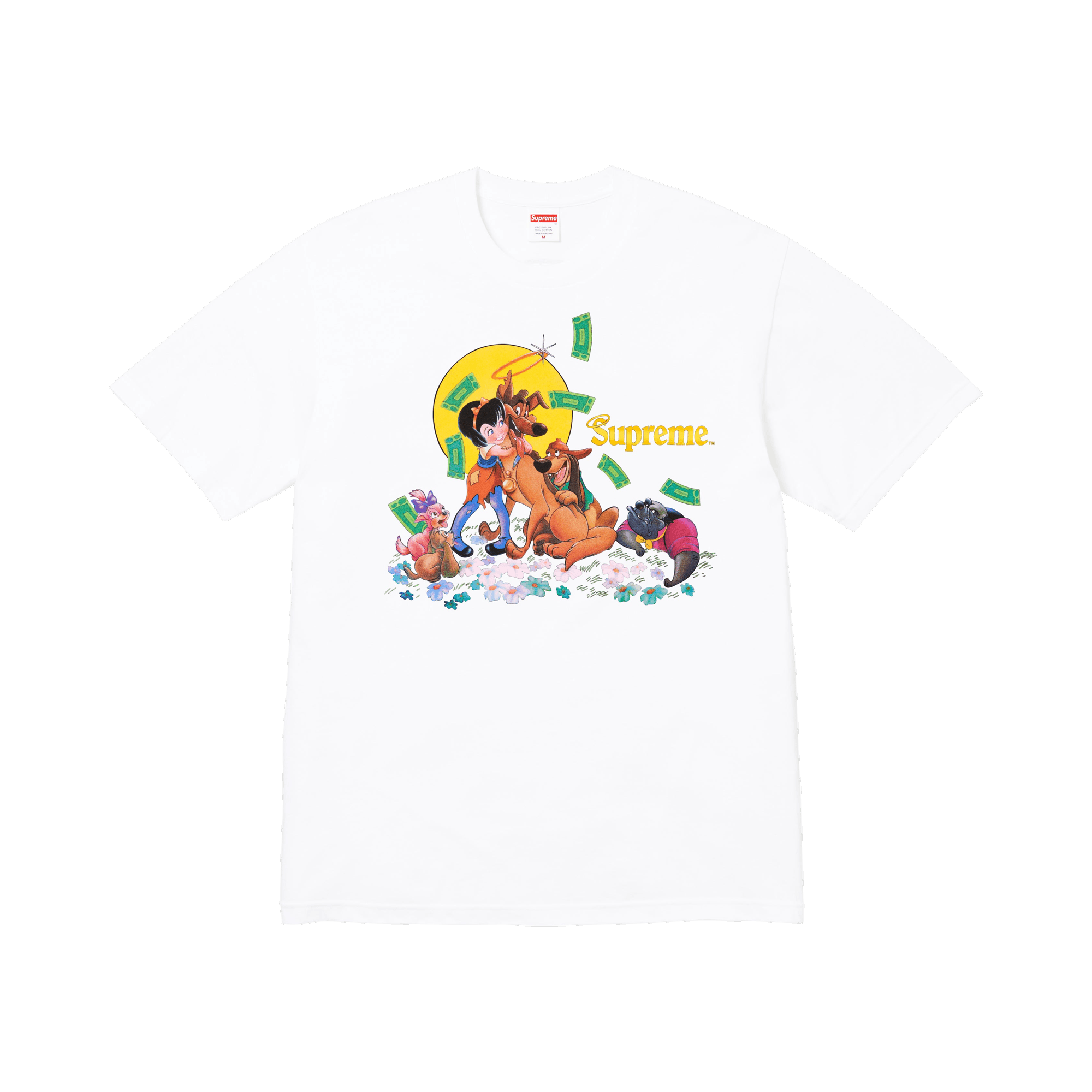 Supreme All Dogs Go To Heaven Tee 'White'