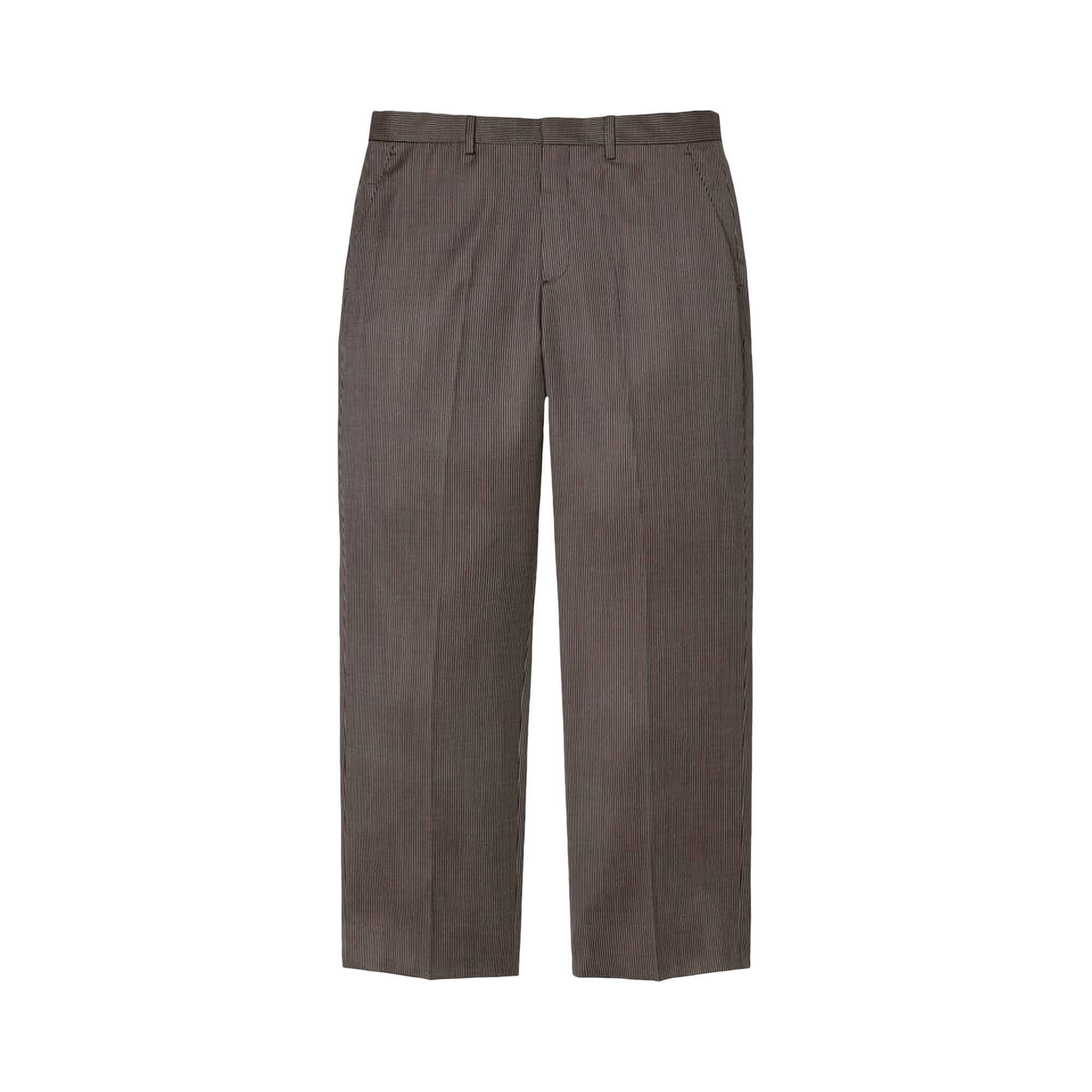 Supreme Striped Wool Trouser 'Brown Stripe'