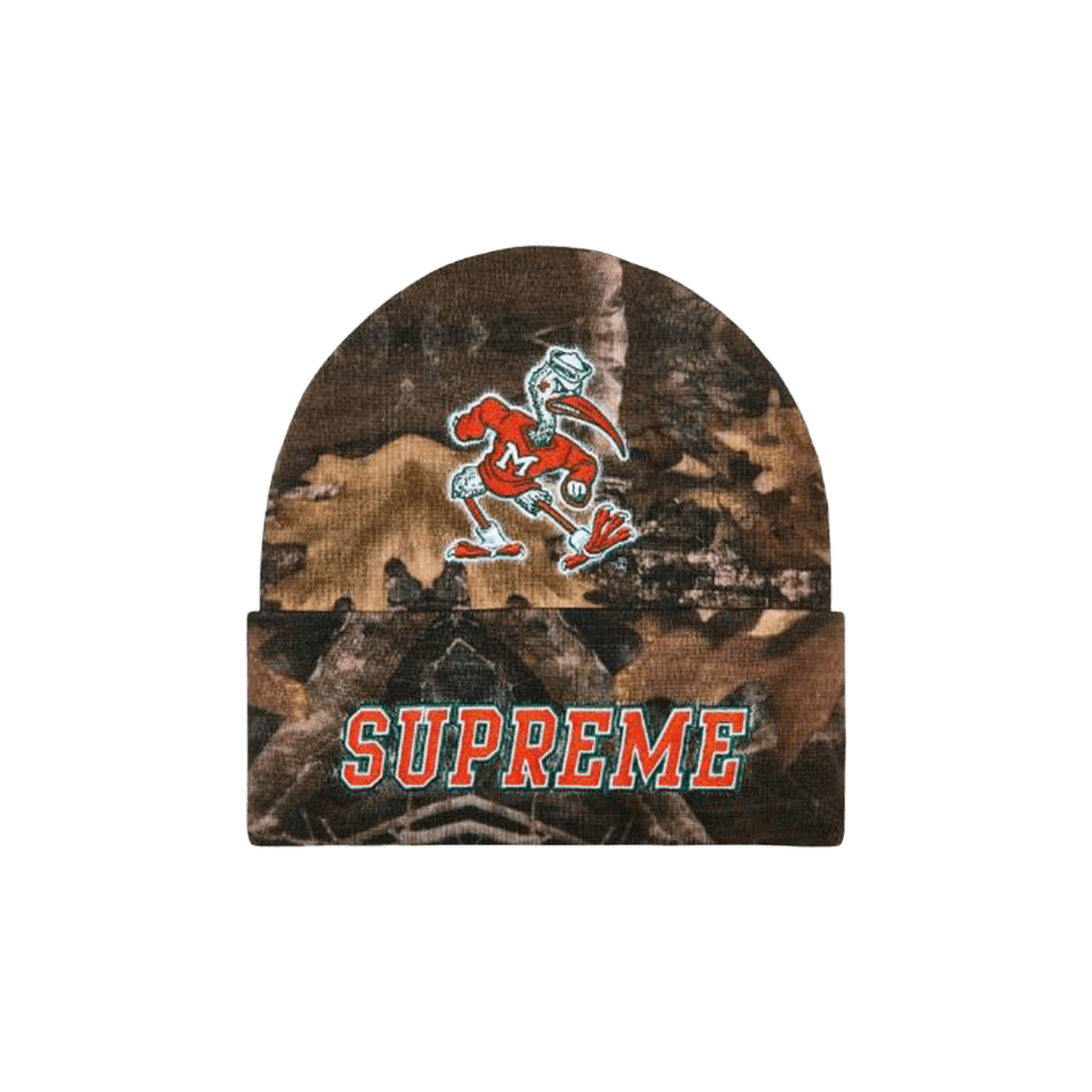 Supreme x Mitchell & Ness NCAA Beanie 'TrueTimber Kanati Camo'