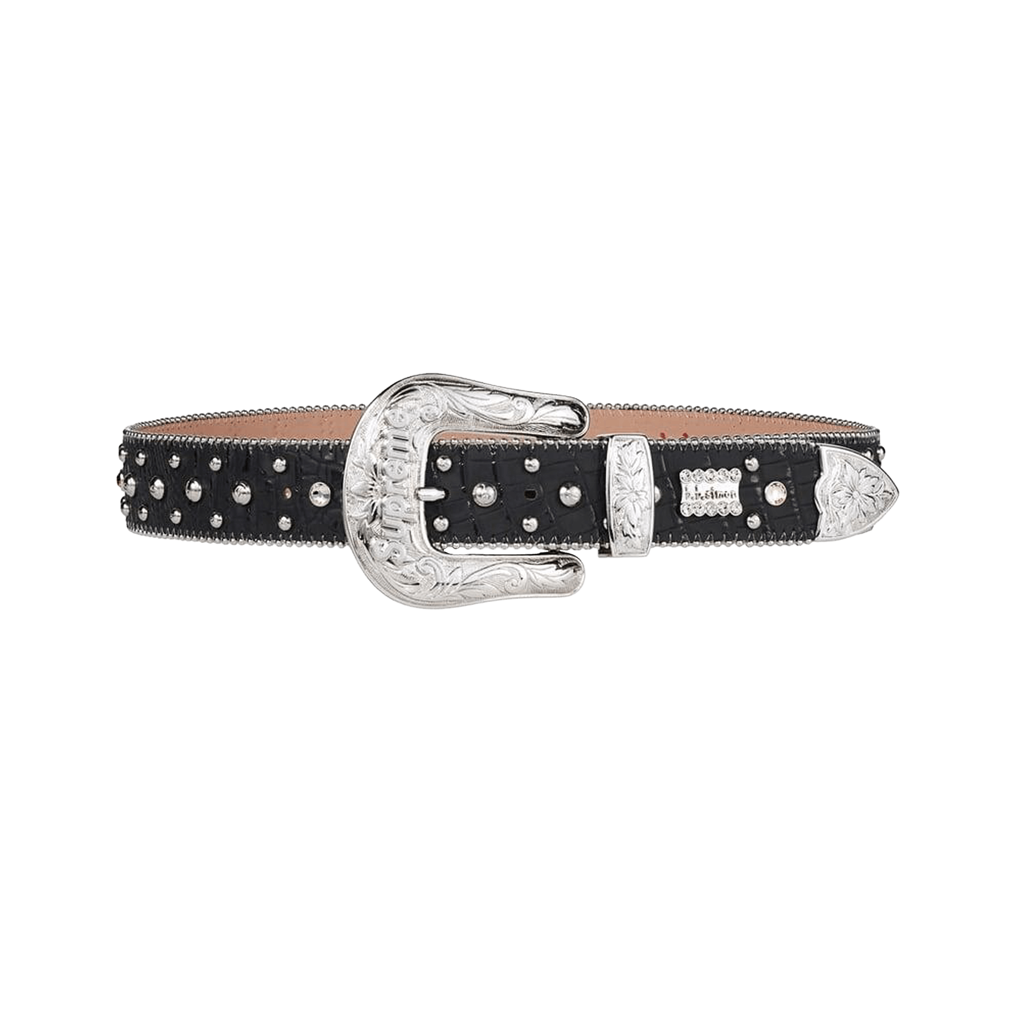 Buy Stussy SS-Link Studded Belt 'Hairy Moss' - 135188 HAIR | GOAT