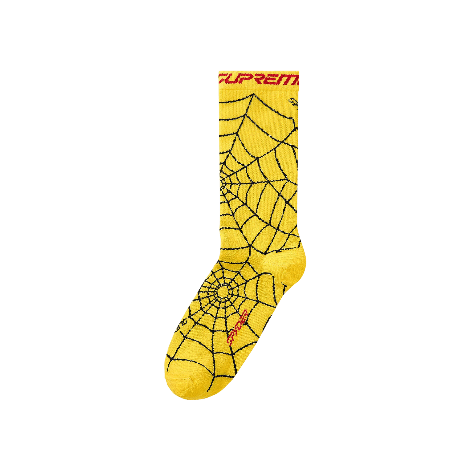 Supreme x Spyder Crew Socks (1 Pack) 'Yellow'