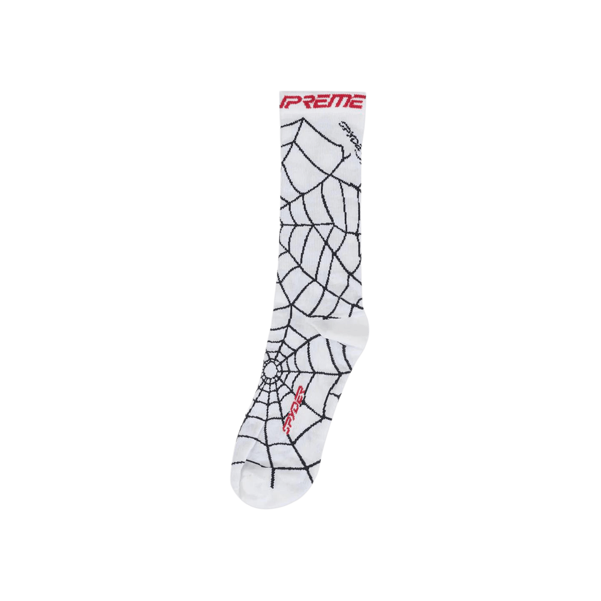 Supreme x Spyder Crew Socks (1 Pack) 'White'