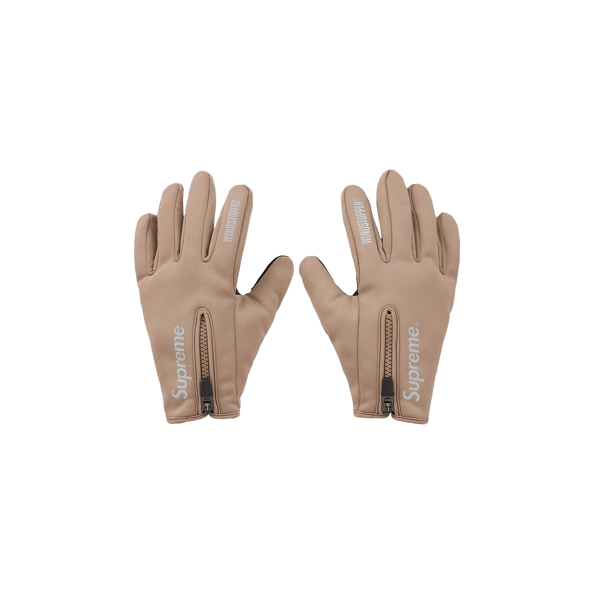 Buy Supreme Windstopper Zip Gloves 'Black' - FW25A55 BLACK | GOAT