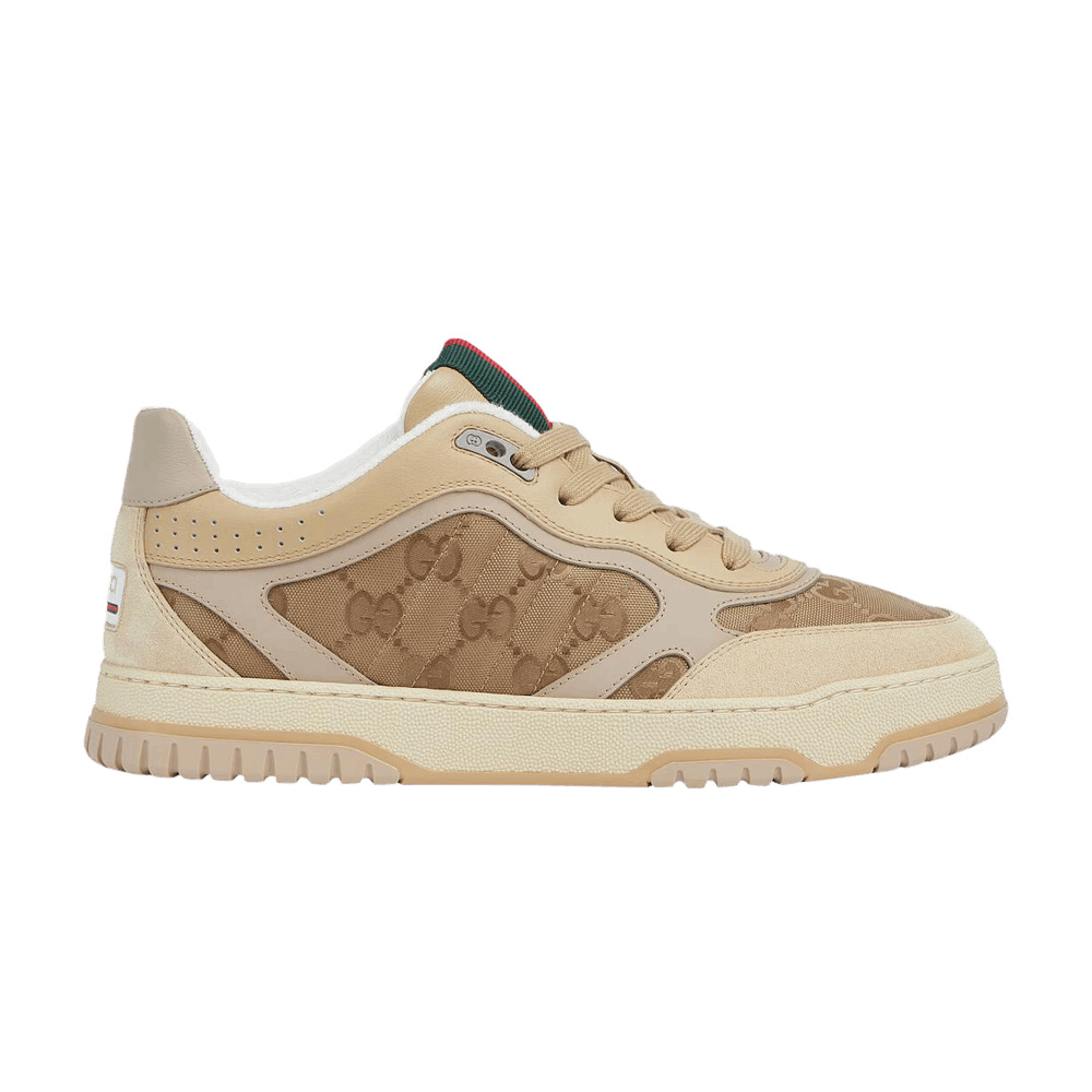 Gucci Re-Web Sneaker 'Beige Dark Brown'