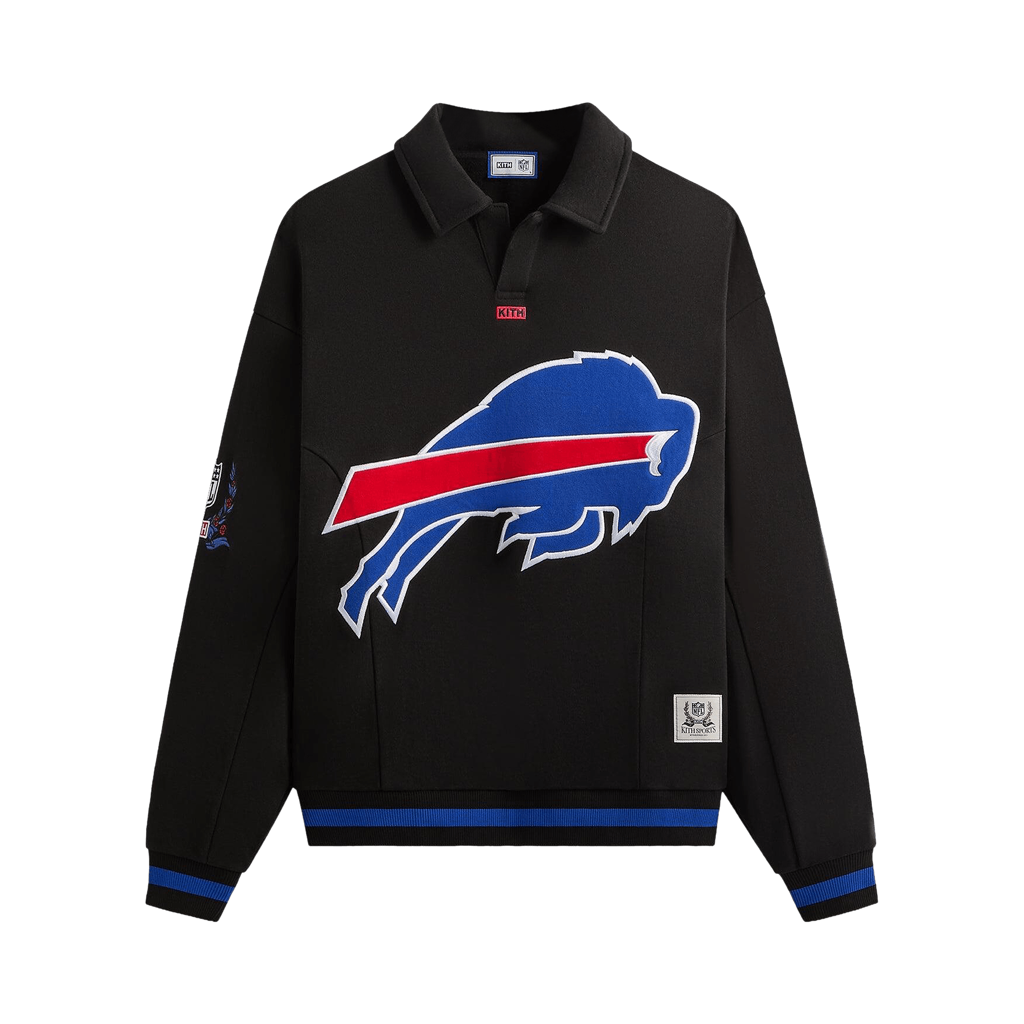 Kith For The NFL Buffalo Bills Vintage Rugby 'Black'