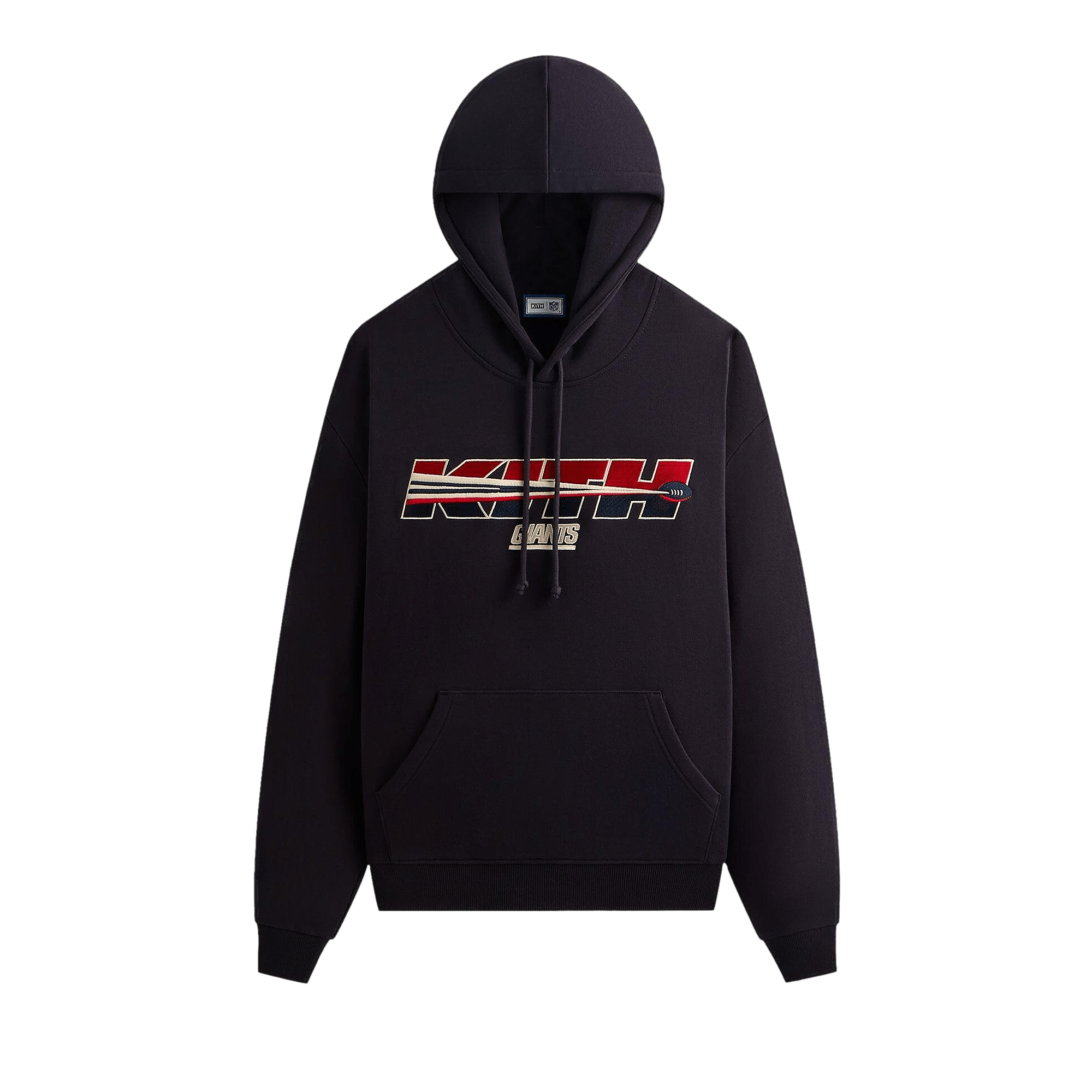 Kith For The NFL New York Giants Vintage Nelson Hoodie 'Ink'