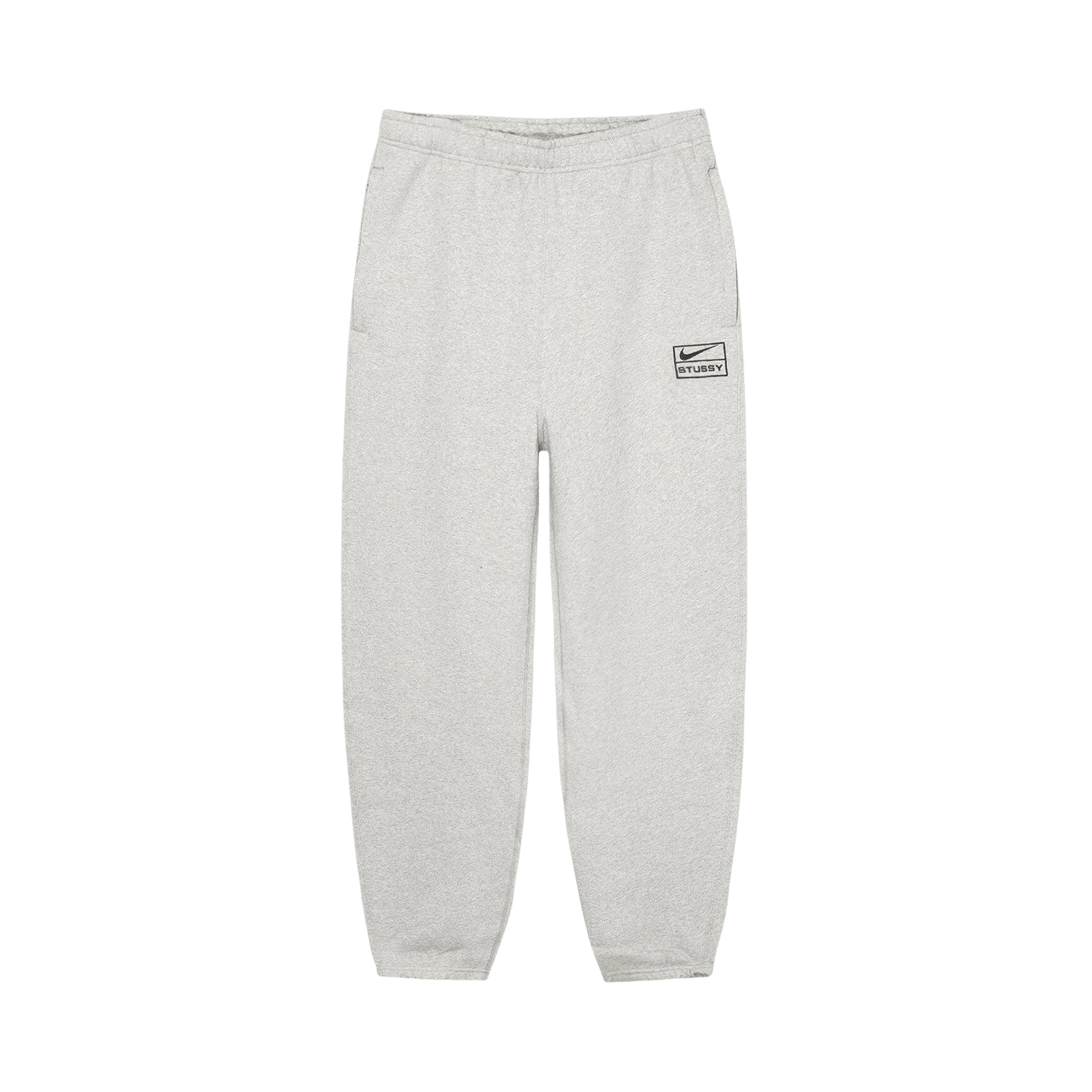 Stussy x Nike Fleece Pant 'Grey Heather'