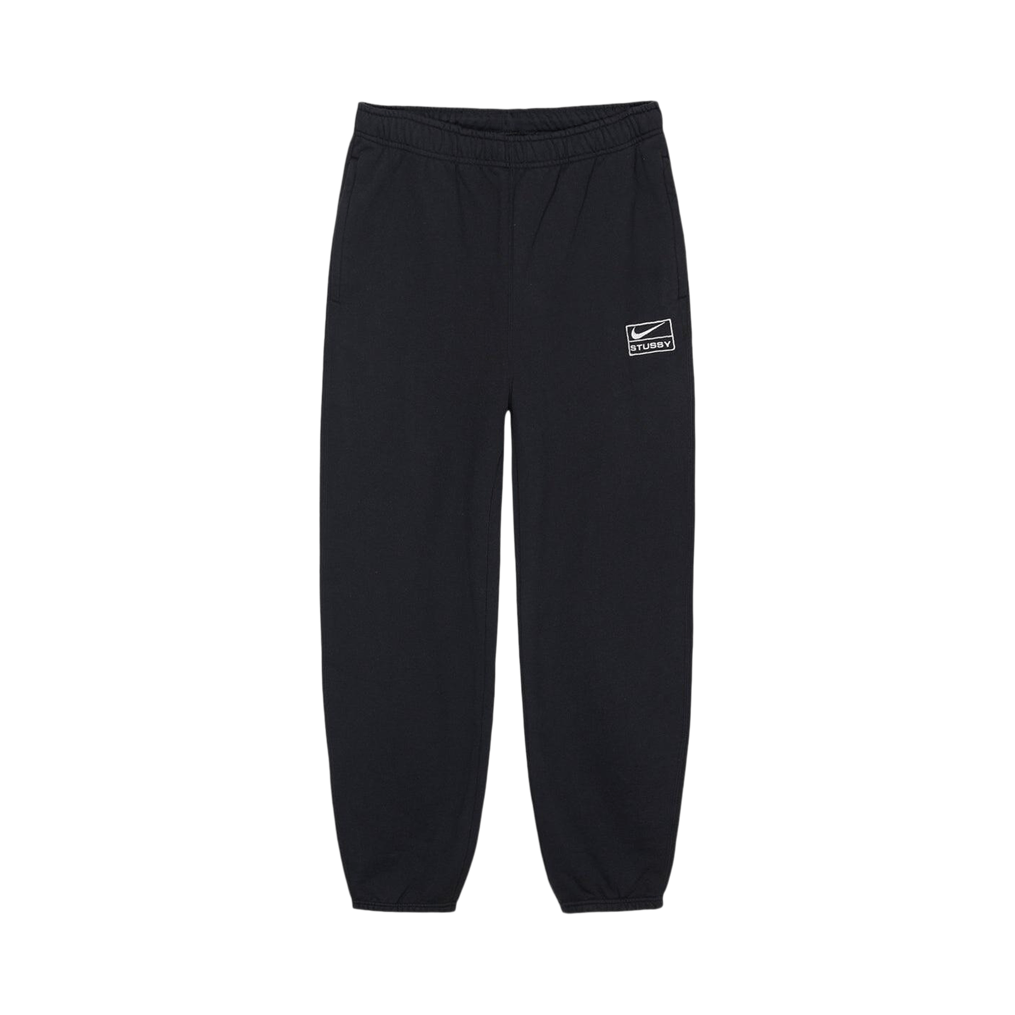 Stussy x Nike Stone Washed Fleece Pant 'Black'