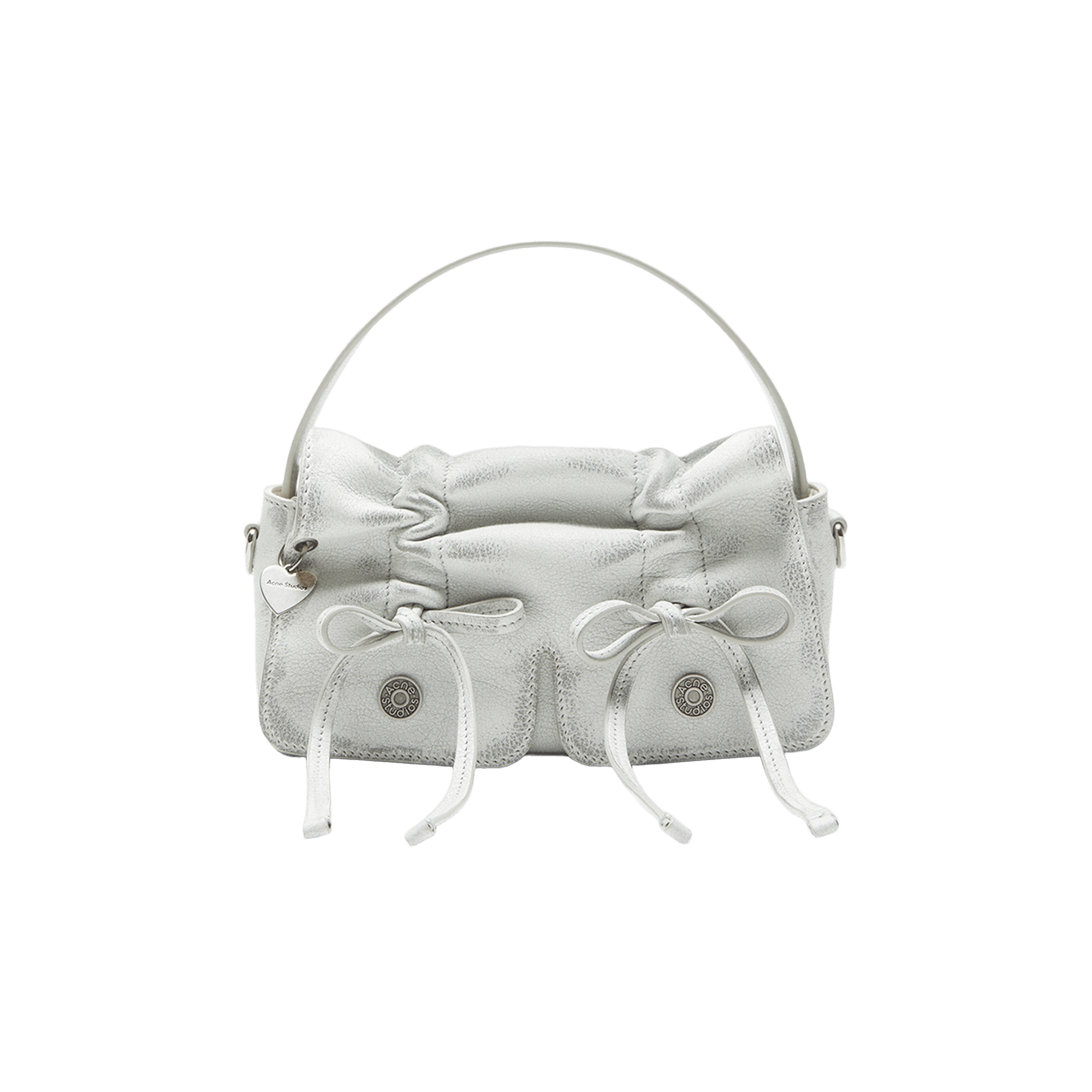 Acne Studios Multipocket Micro Bag 'White/Grey'